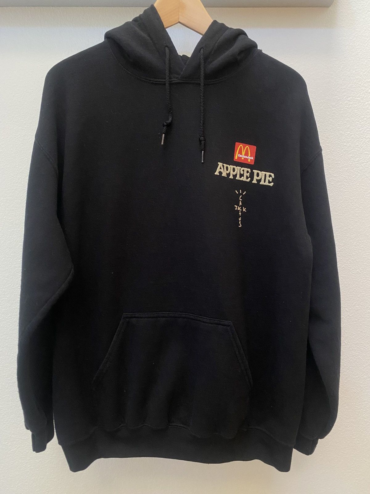 Travis Scott Travis Scott x McDonald's Apple Pie Black Hoodie Size ...