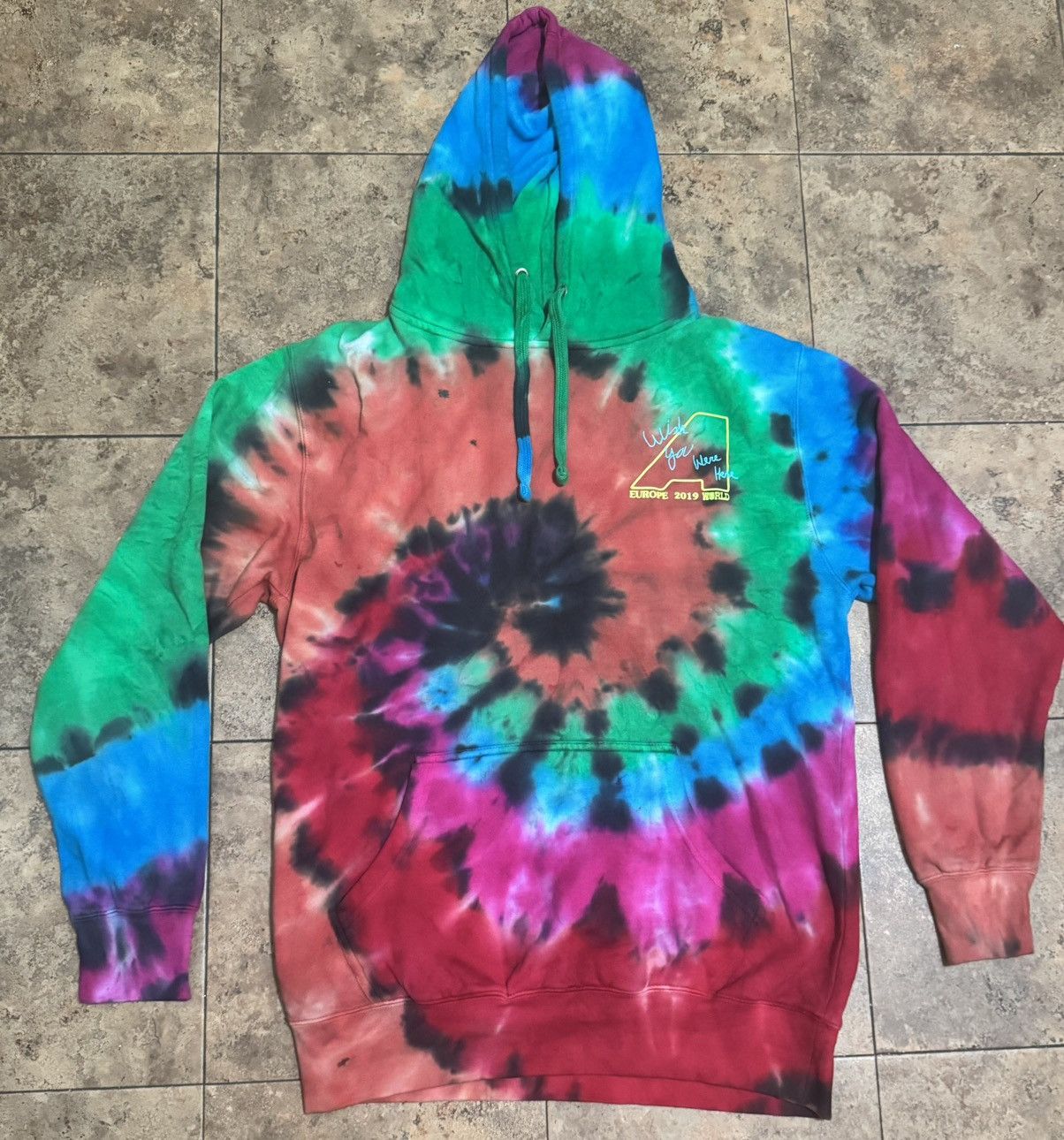 Travis Scott Travis Scott Tie Dye Hoodie Astroworld Size US L / EU 52-54 / 3 - 2 Thumbnail