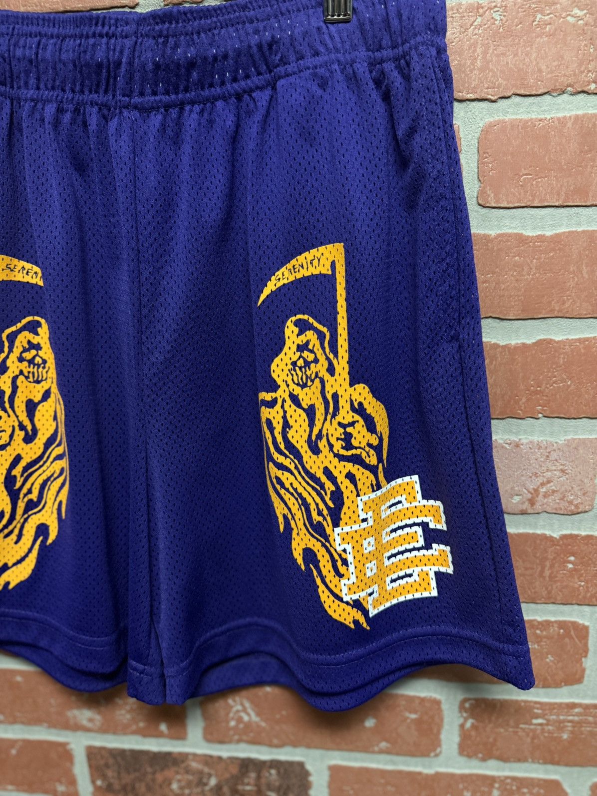 Eric Emanuel × Warren Lotas Eric Emanuel x Warren Lotas Mesh Shorts Purple Size L (NEW) Size US 31 - 4 Thumbnail