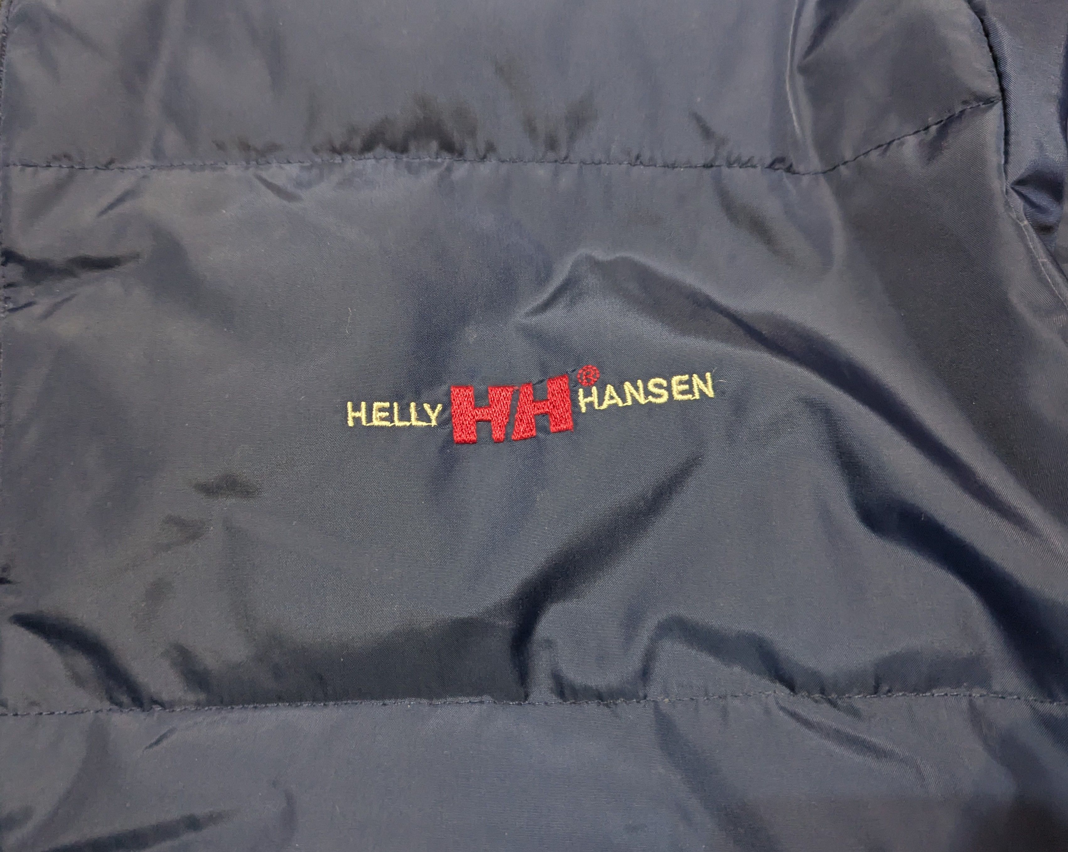 Helly Hansen Reversible Down Puffer Jacket Navy Red Men's M