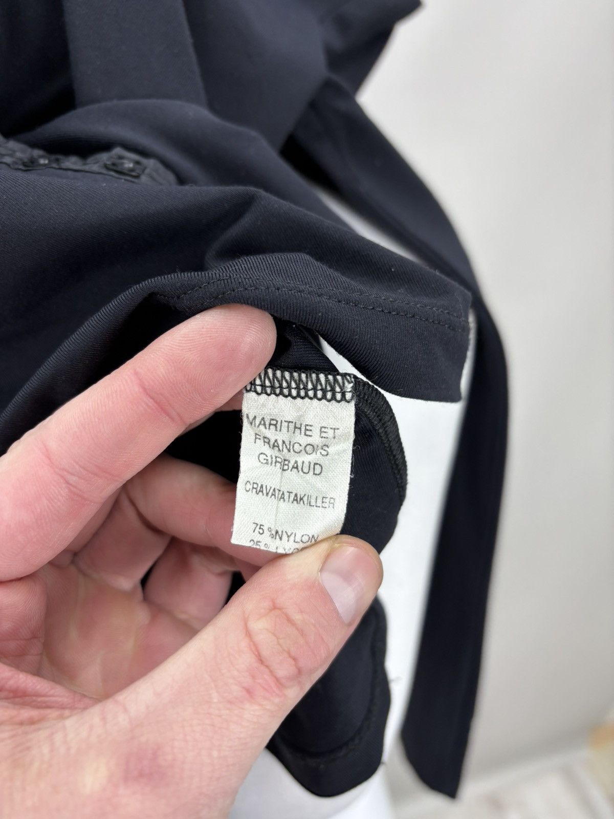 Marithe + Francois Girbaud Womens blouse Marithe Francois Girbaud Size 42 Color Black Size M / US 6-8 / IT 42-44 - 11 Thumbnail