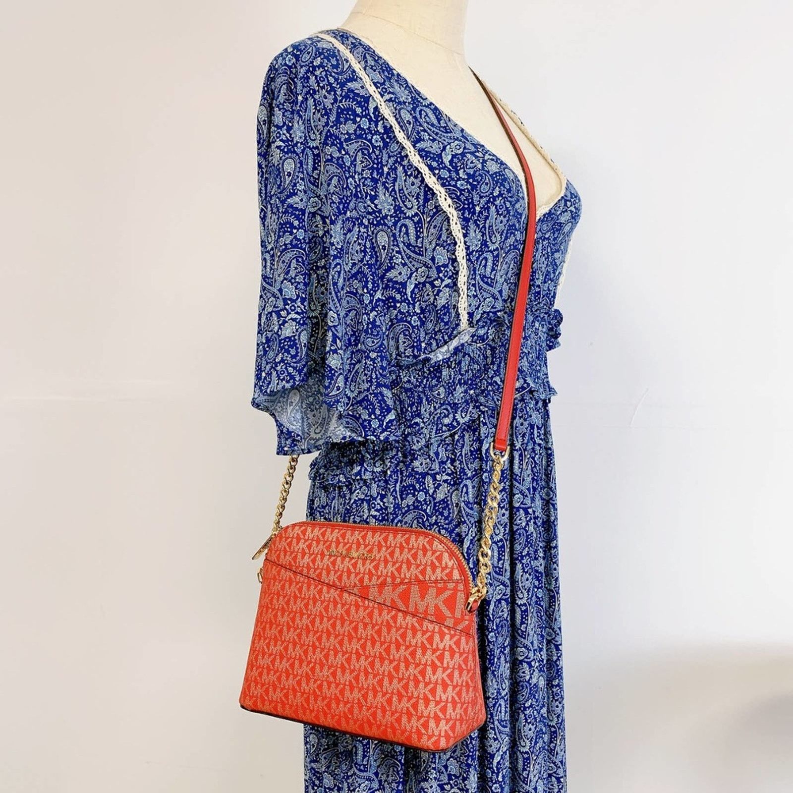 Michael Kors NWT MICHAEL KORS Rhea Ombre Monogram Zip 