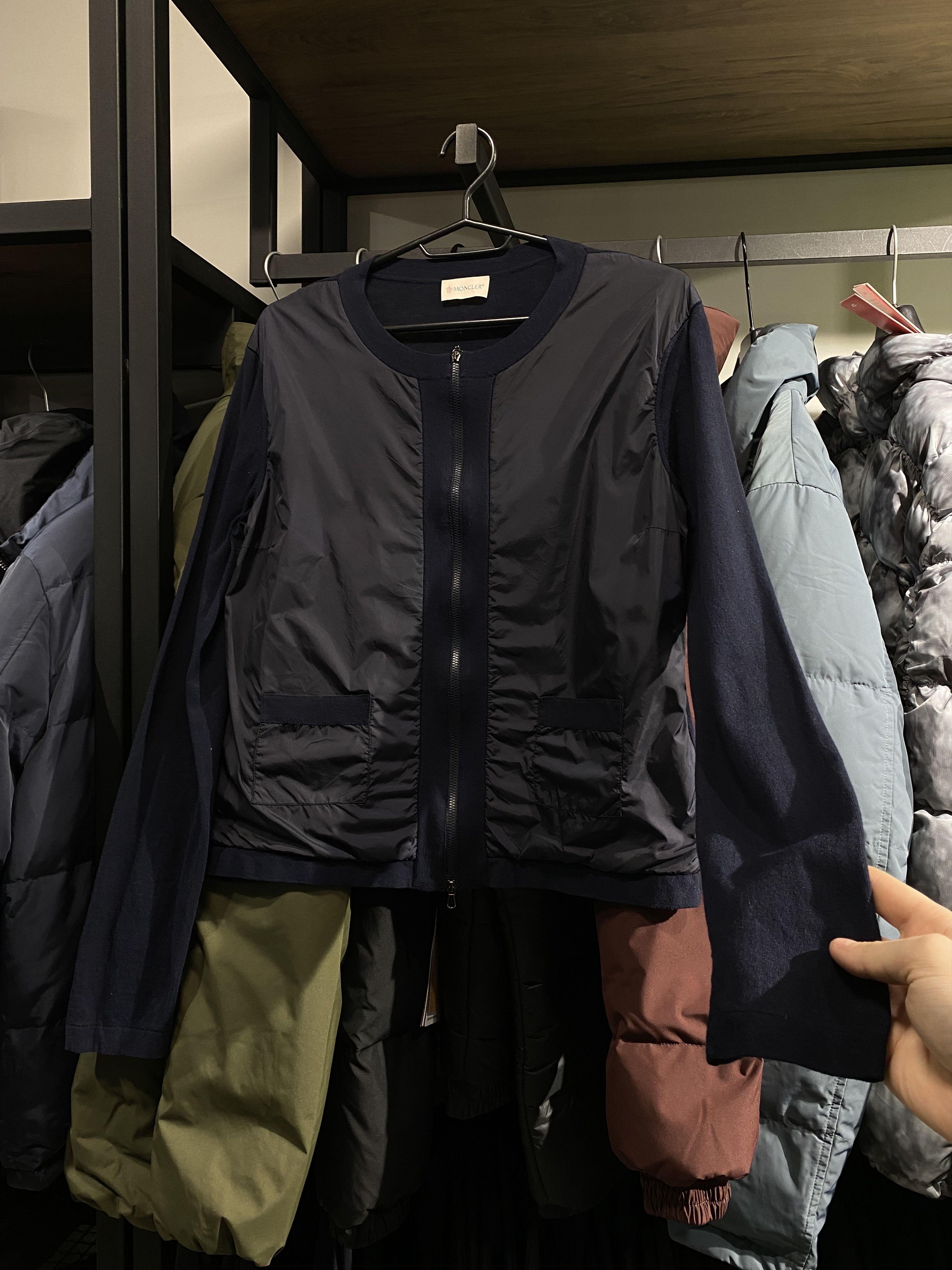 Moncler Moncler Maglia Tricot Alla Coreana cardigan Jacket Size M / US 6-8 / IT 42-44 - 6 Thumbnail