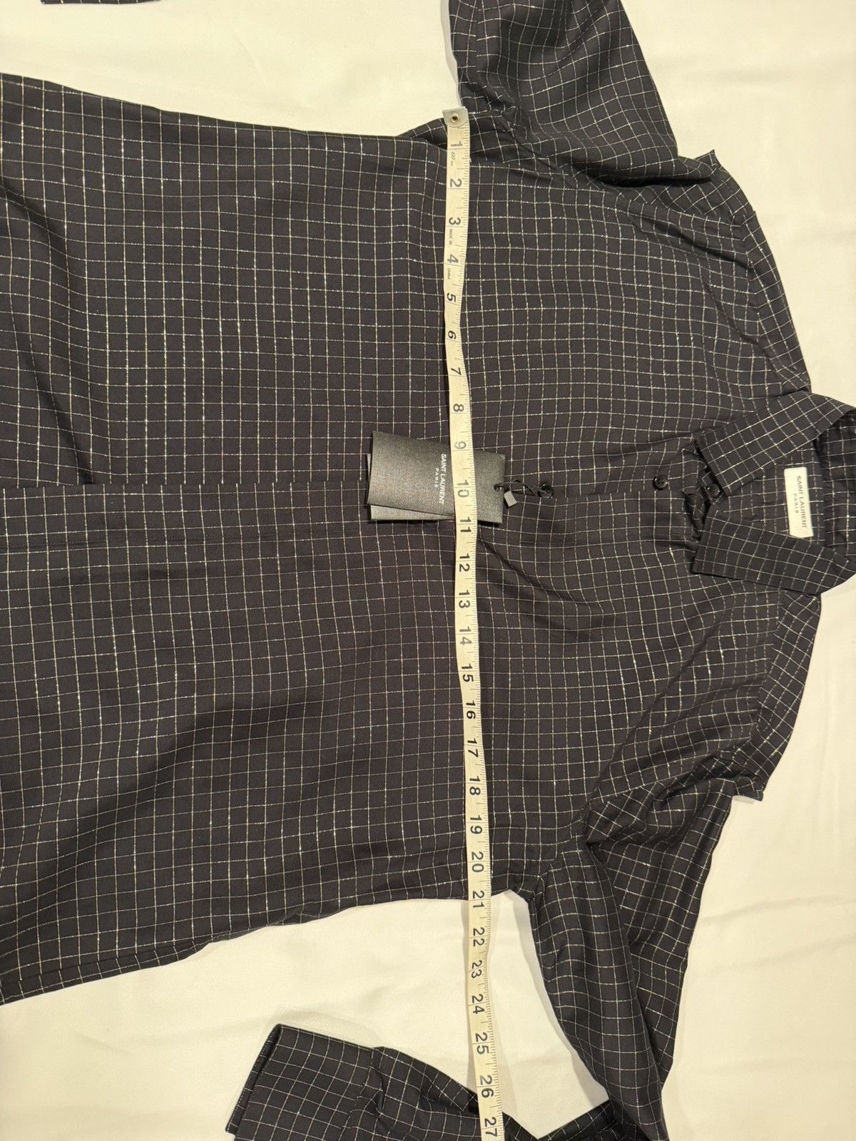 Saint Laurent Paris Saint laurent mens 2022 shirt. 38/15.5/M. $1150 Size US XXS / EU 40 - 9 Thumbnail