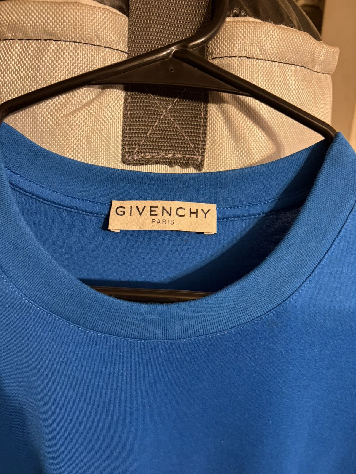 Givenchy Blue Givenchy Paris Tee Size US XS / EU 42 / 0 - 2 Thumbnail