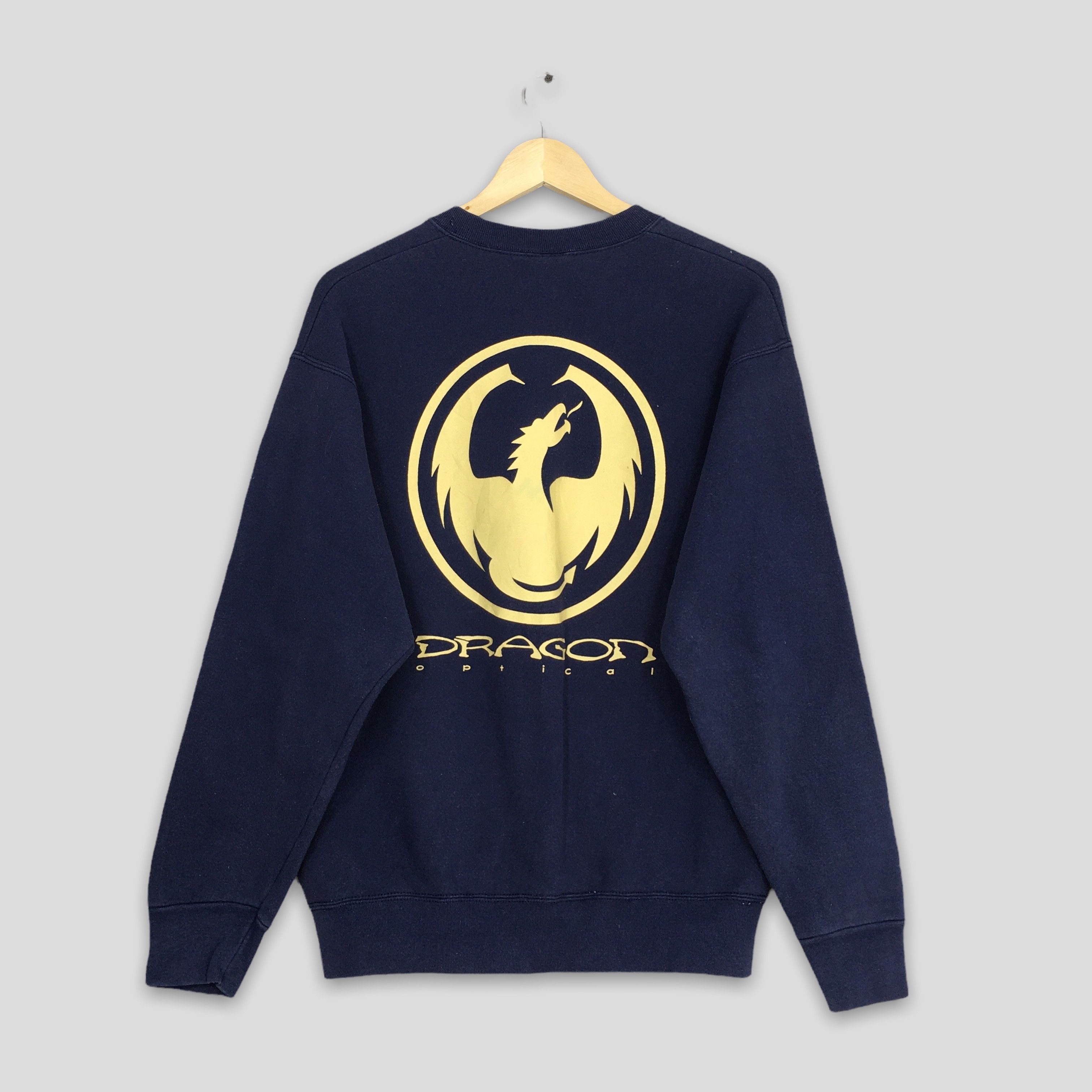 Vintage Dragon Optical Skaterboards Sweatshirt Medium