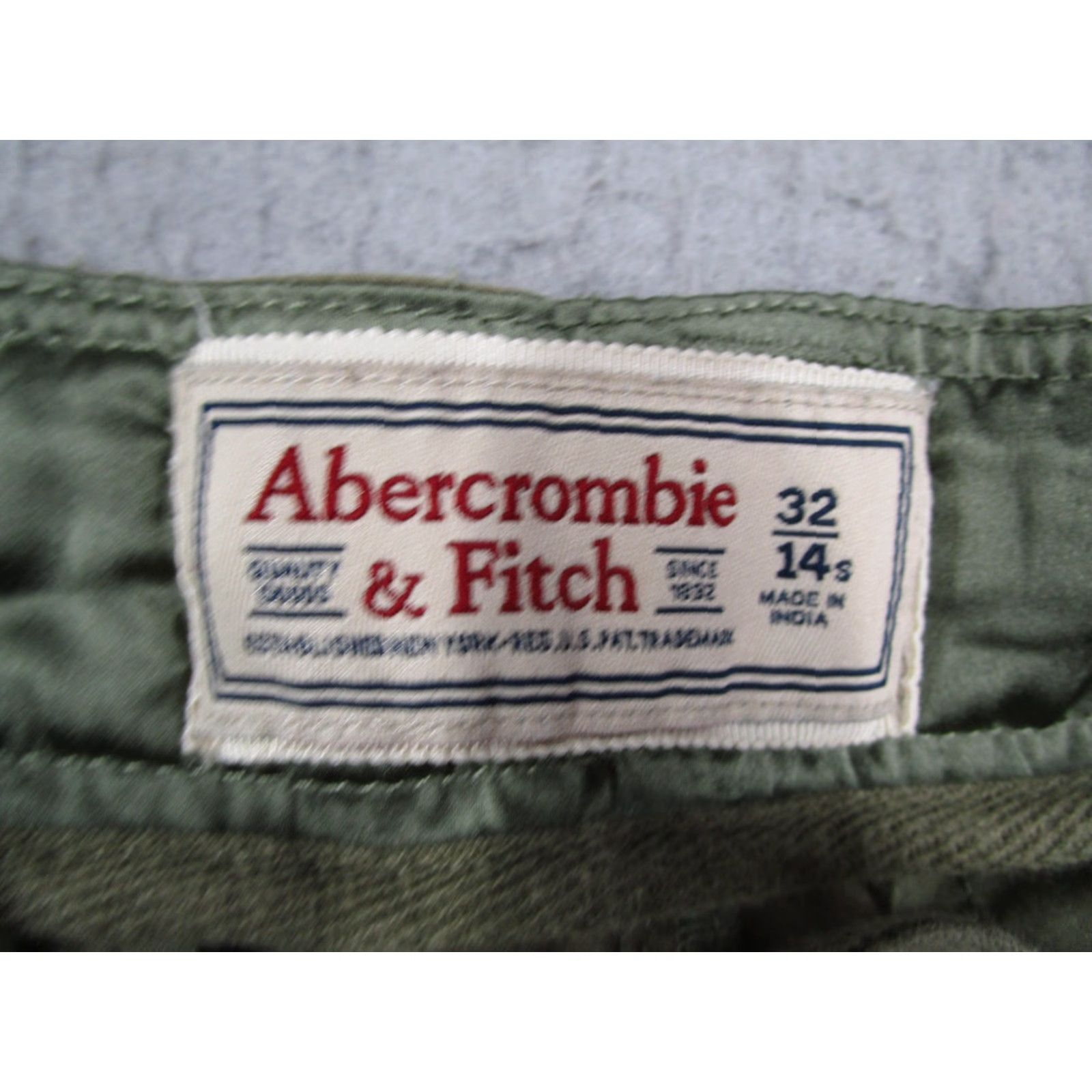 Abercrombie & Fitch Abercrombie & Fitch Pants Women 32 14S Green Stretch Cargo Paratrooper Vintage 90s Casual Army Size 24" / US 00 / IT 34 - 3 Thumbnail