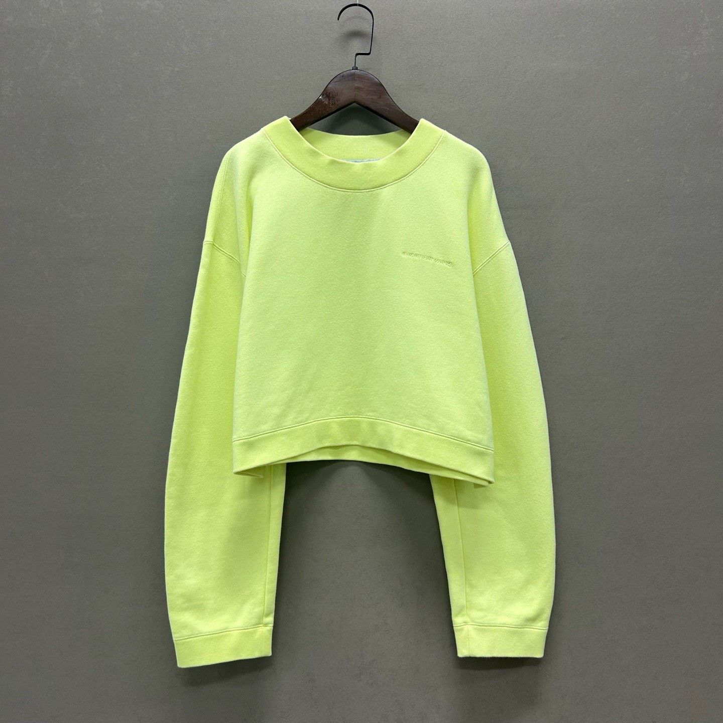 Alexander Wang Alexander Wang Neon Green Sweatshirt Size M Size M / US 6-8 / IT 42-44 - 1 Thumbnail