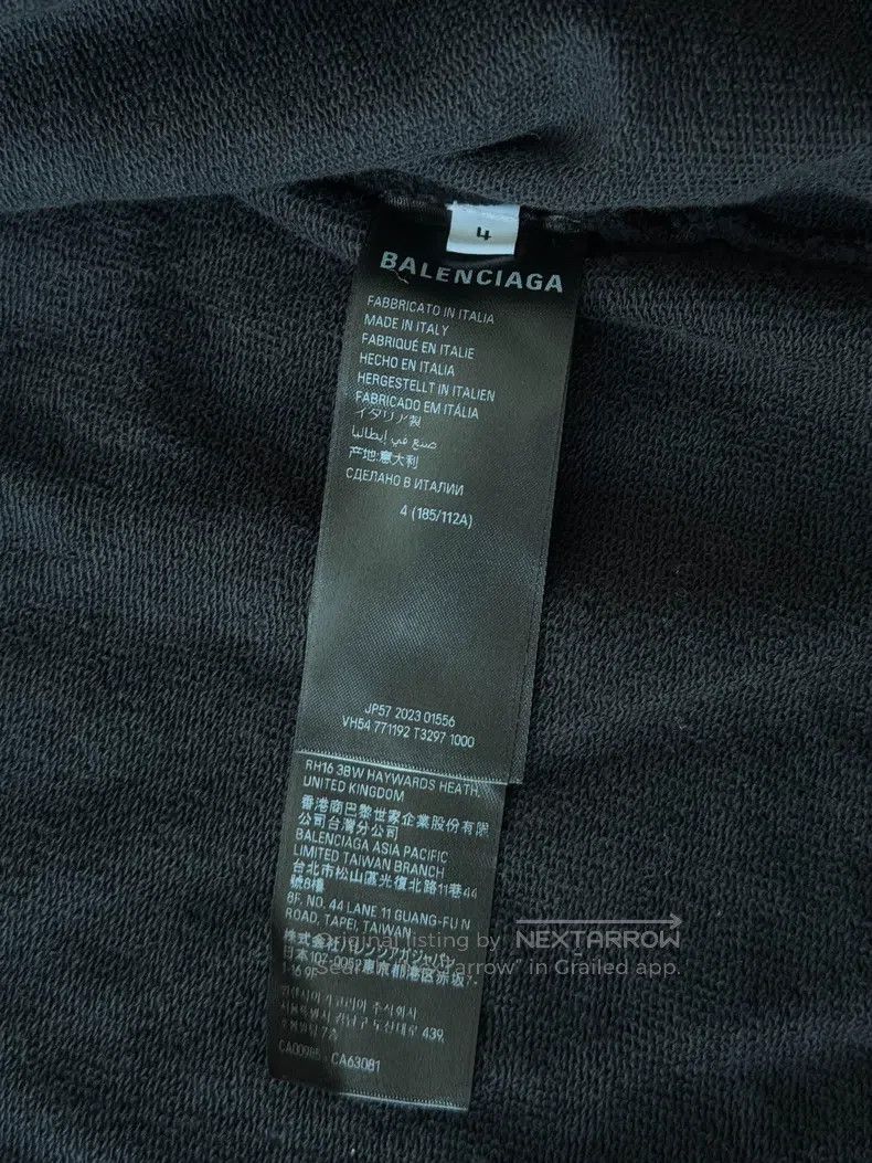 Balenciaga Balenciaga Fake Two-Piece Knit Sweatshirt Size US XL / EU 56 / 4 - 7 Thumbnail