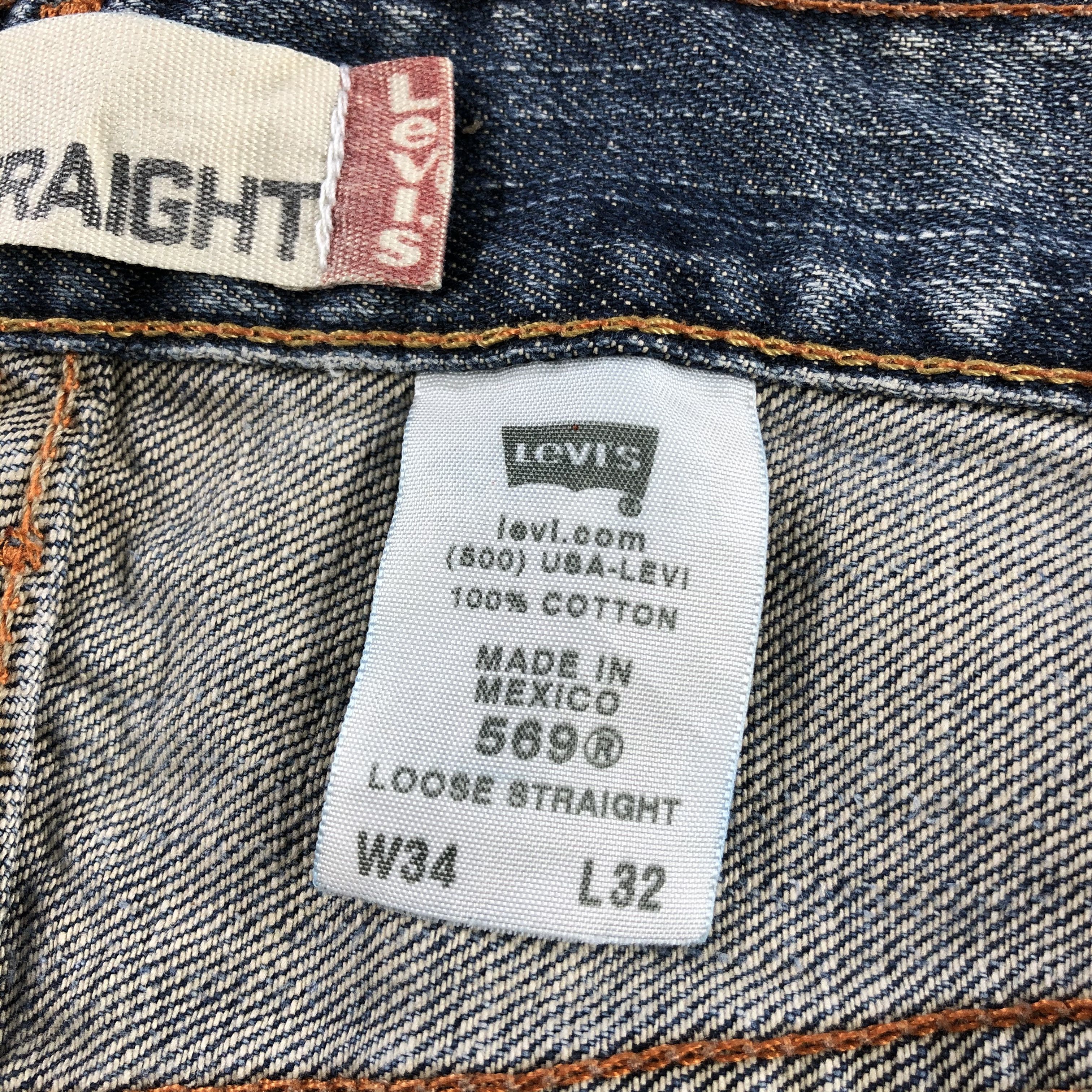 Levi's × Vintage Vintage Levis 569 Jeans-JM2967 Size US 34 / EU 50 - 12 Thumbnail