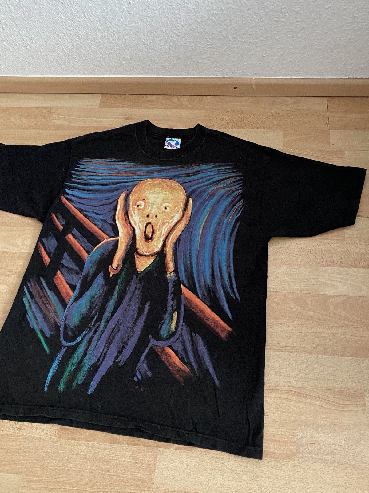Liquid Blue Liquid Blue 1996 T Shirt The Scream Edvard Munch Size US L / EU 52-54 / 3 - 6 Thumbnail