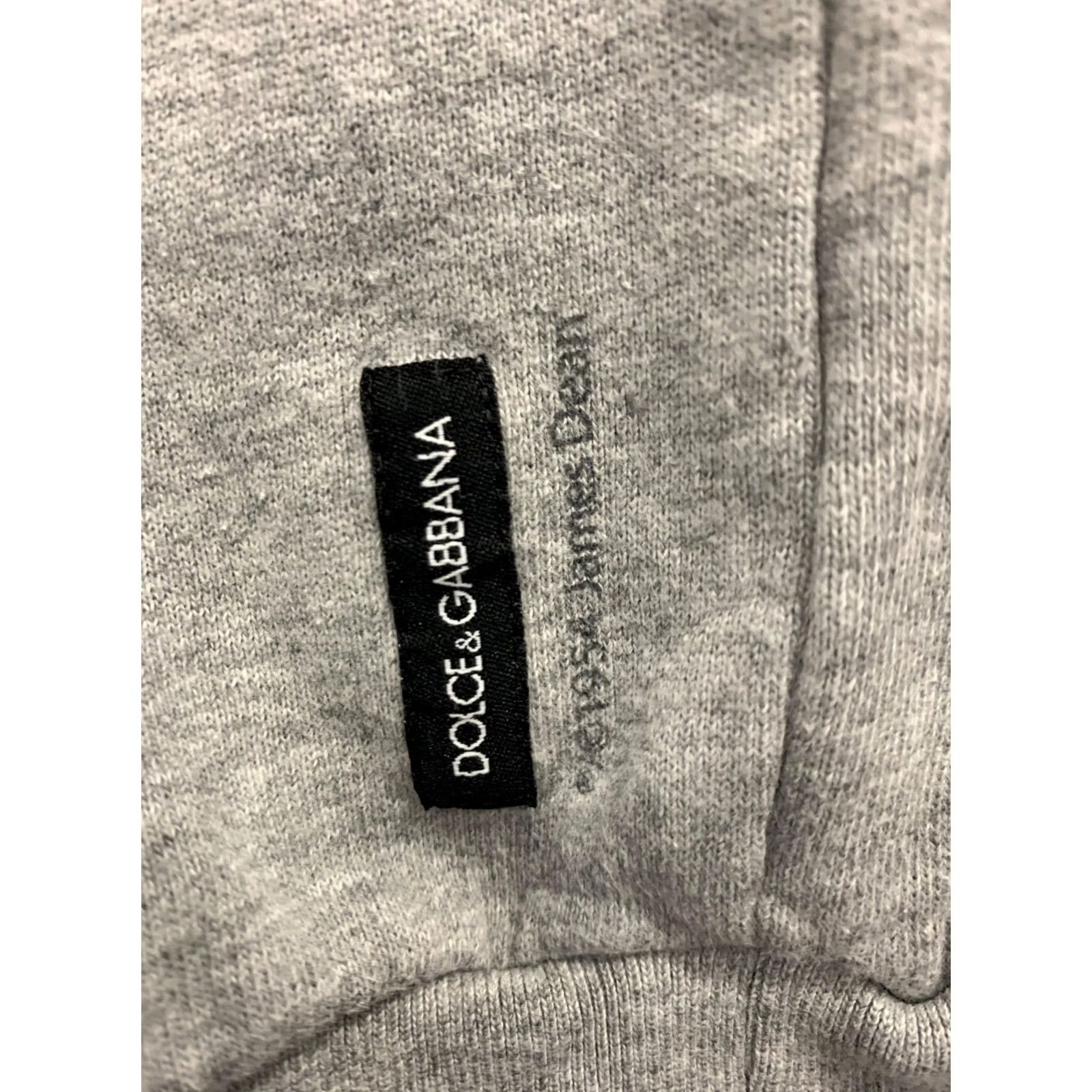 Dolce & Gabbana Dolce&Gabbana Hoodies Men’s Gray Graphic James Dean Portrait Print Made in Italy L Size US L / EU 52-54 / 3 - 4 Thumbnail