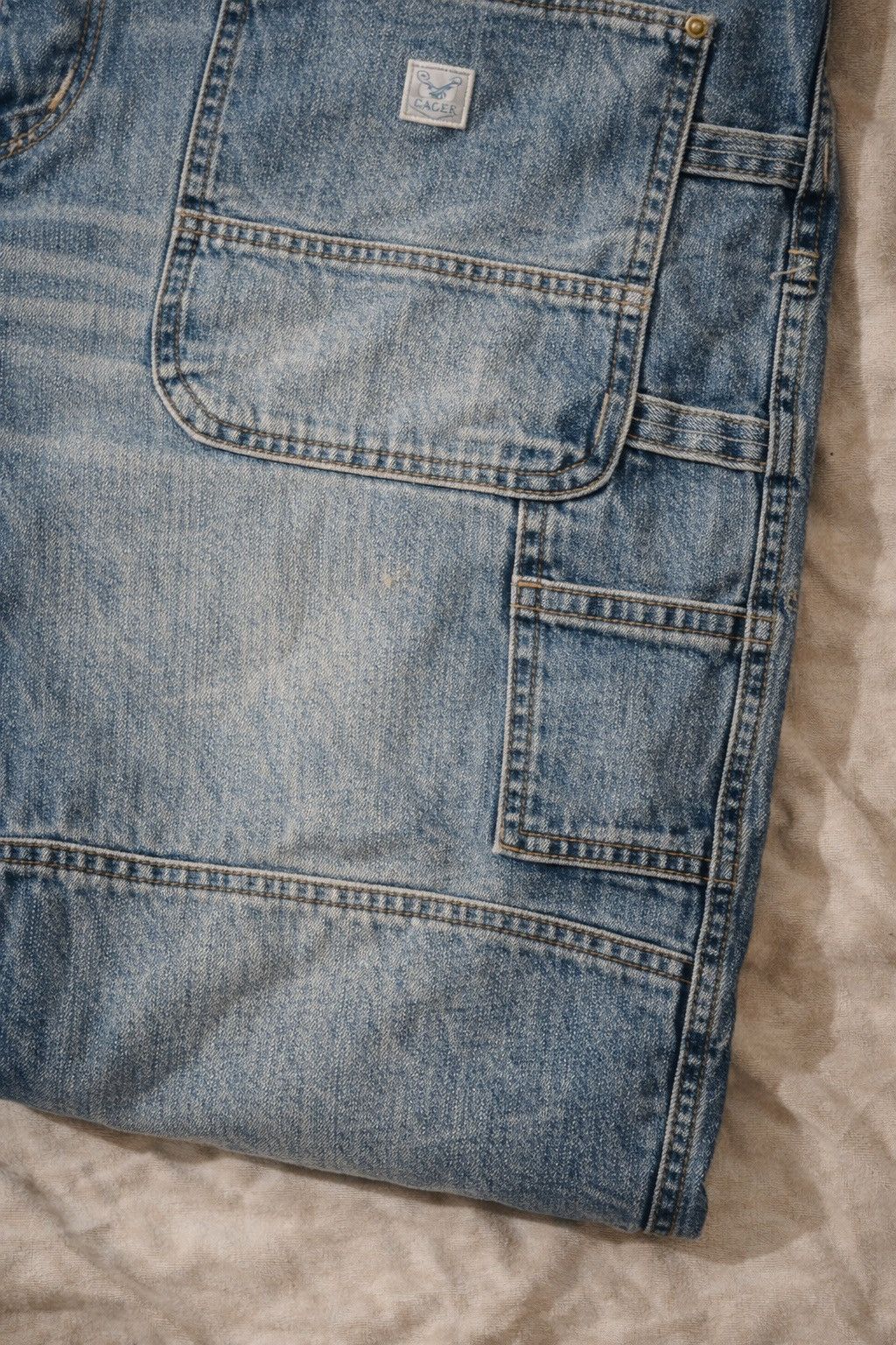 American Eagle Outfitters American Eagle Athletic Loose Carpenter Jeans 32x30 Size US 32 / EU 48 - 3 Thumbnail