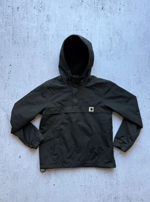 Carhartt Carhartt Nimbus Pullover Black Anorak Jacket Windbreaker Size US S / EU 44-46 / 1 - 1 Thumbnail