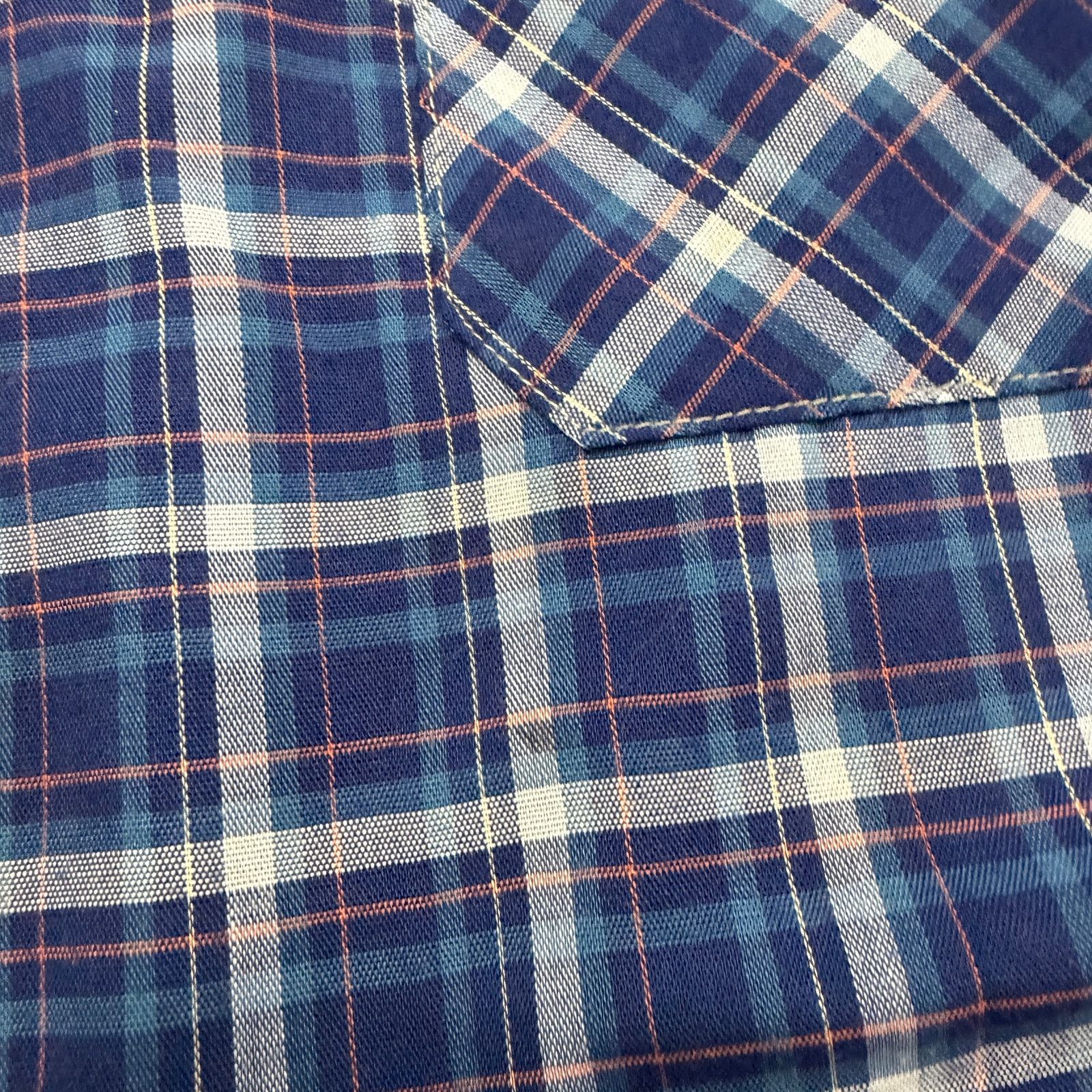 Vintage Vintage Big Mac Flannel Shirt Men's 2XL Blue Plaid 70s 80s Size US XXL / EU 58 / 5 - 5 Thumbnail