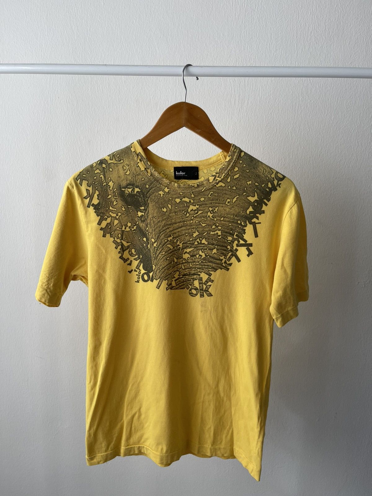 Japanese Brand × Kolor Kolor Elephant Print Tee Size US S / EU 44-46 / 1 - 2 Thumbnail