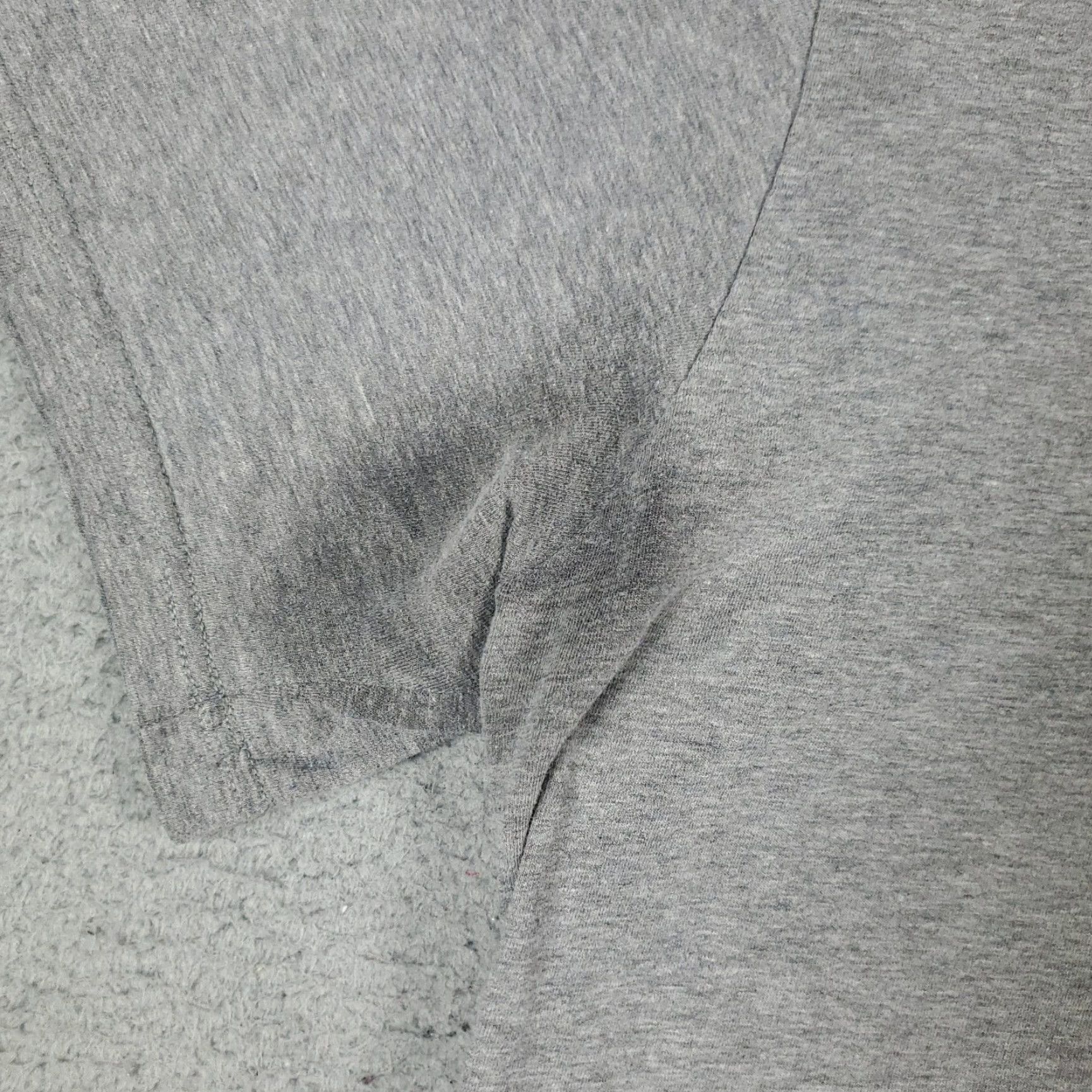 Nike Nike Swoosh T-Shirt Gray 2XL Regular Fit Crew Neck Short Sleeve Mens Stained Used Size US XXL / EU 58 / 5 - 3 Thumbnail