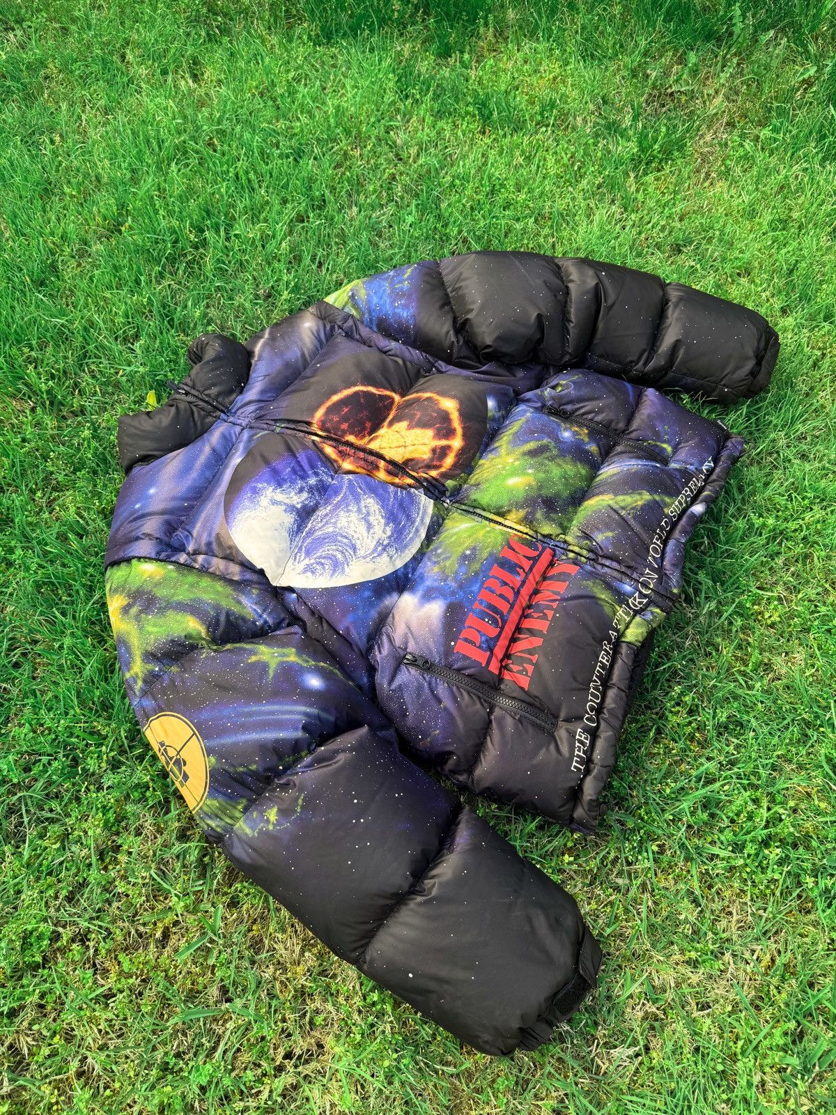Supreme × Undercover Supreme UNDERCOVER/public enemy puffy jacket Size US L / EU 52-54 / 3 - 2 Thumbnail