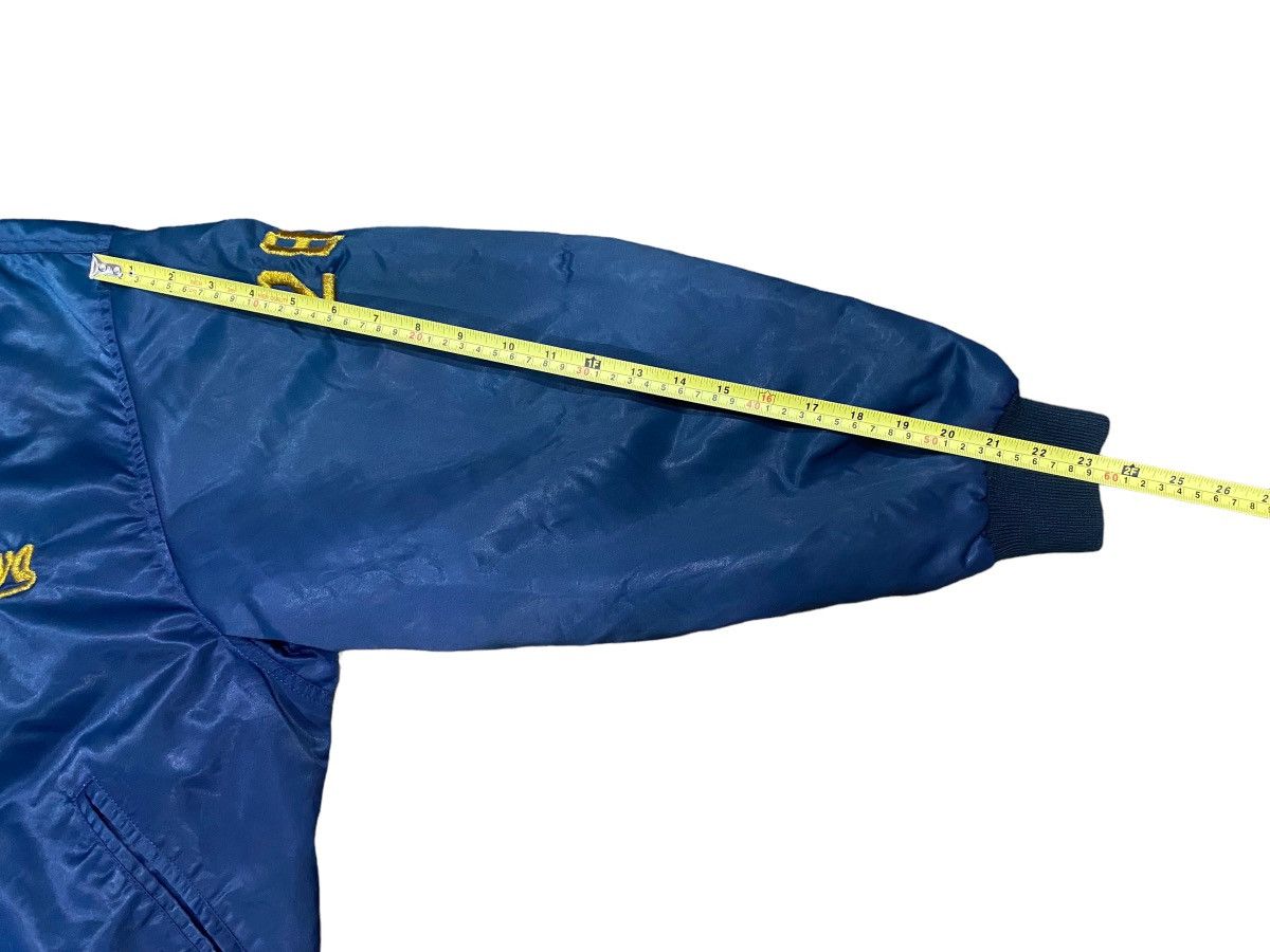 Vtg Rawling Bomber Jacket Button (L)
