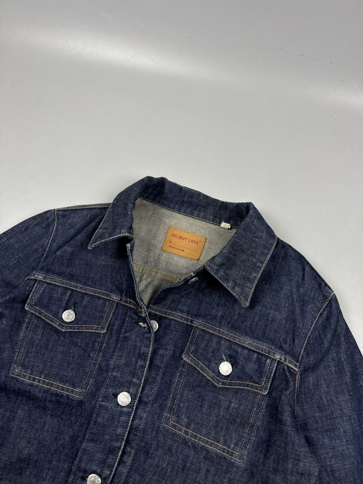 Helmut Lang Helmut lang denim jacket classic women outwear size S Size S / US 4 / IT 40 - 5 Thumbnail