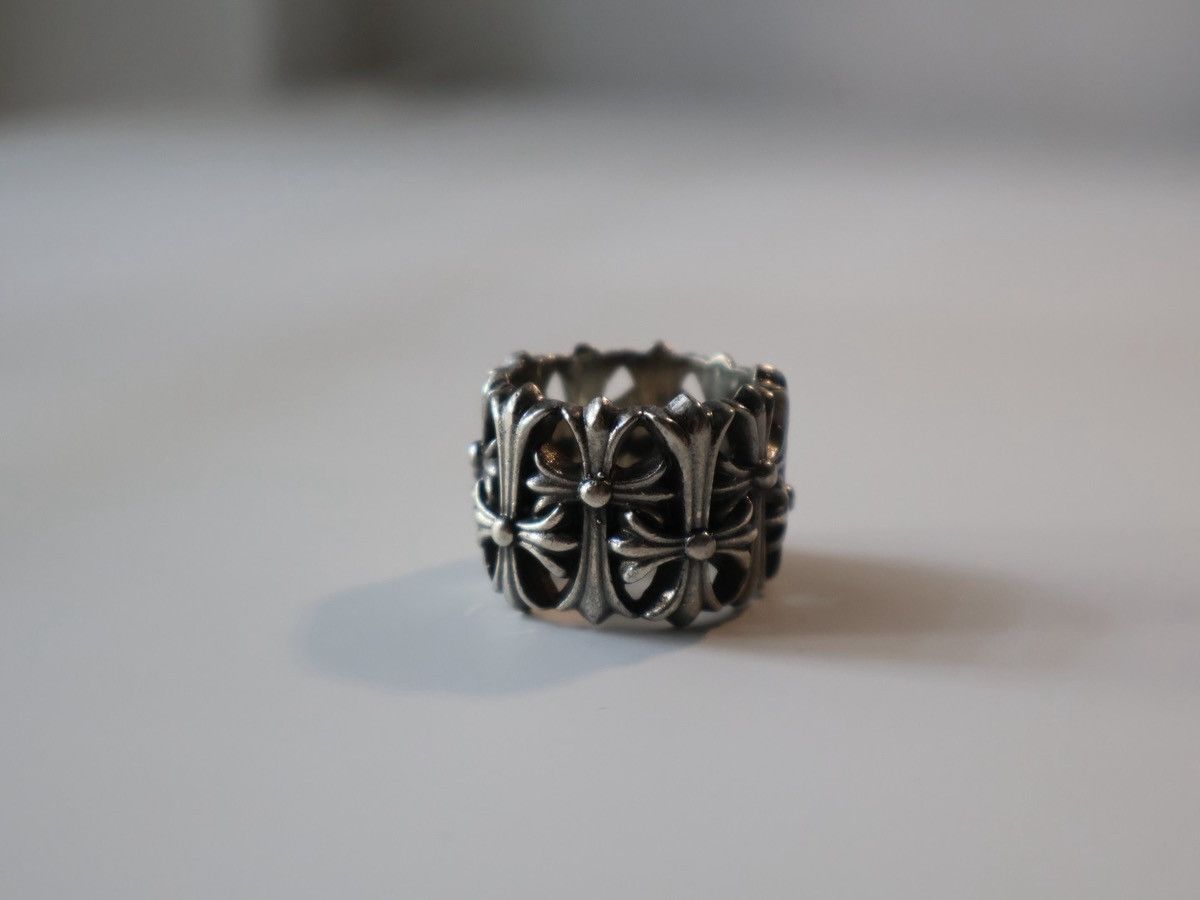 Chrome Hearts Chrome hearts cemetery black rhodium ring sz 10 Size ONE SIZE - 1 Thumbnail