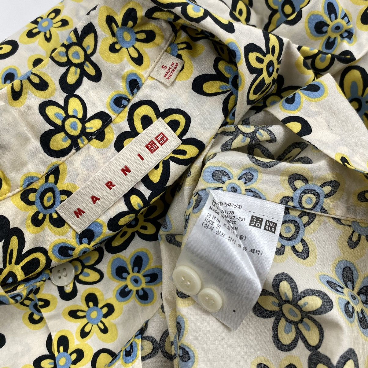Marni Marni X Uniqlo Casual Fashion Style Shirt Size US S / EU 44-46 / 1 - 3 Thumbnail