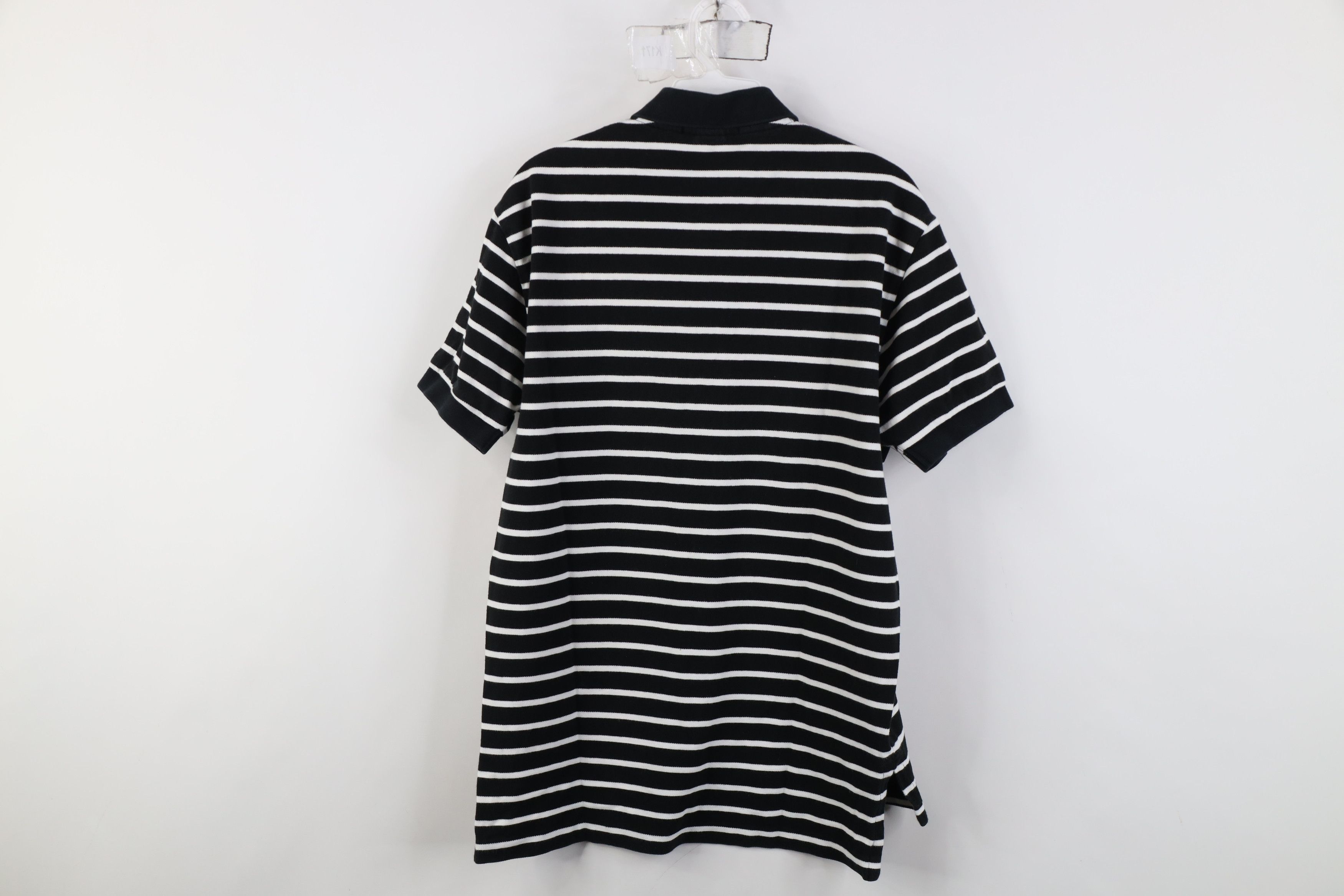 Polo Ralph Lauren Vintage 90s Ralph Lauren Pique Cotton Golf Polo Shirt Black Size US M / EU 48-50 / 2 - 10 Thumbnail