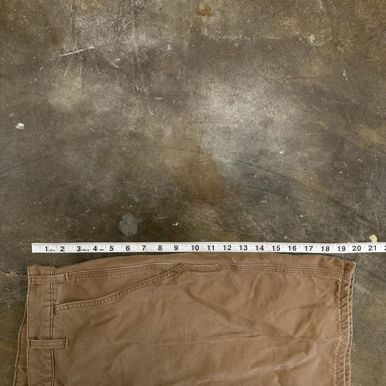 Carhartt Vintage Carhartt Brown Carpenter Shorts Size 32 Size US 32 / EU 48 - 4 Thumbnail