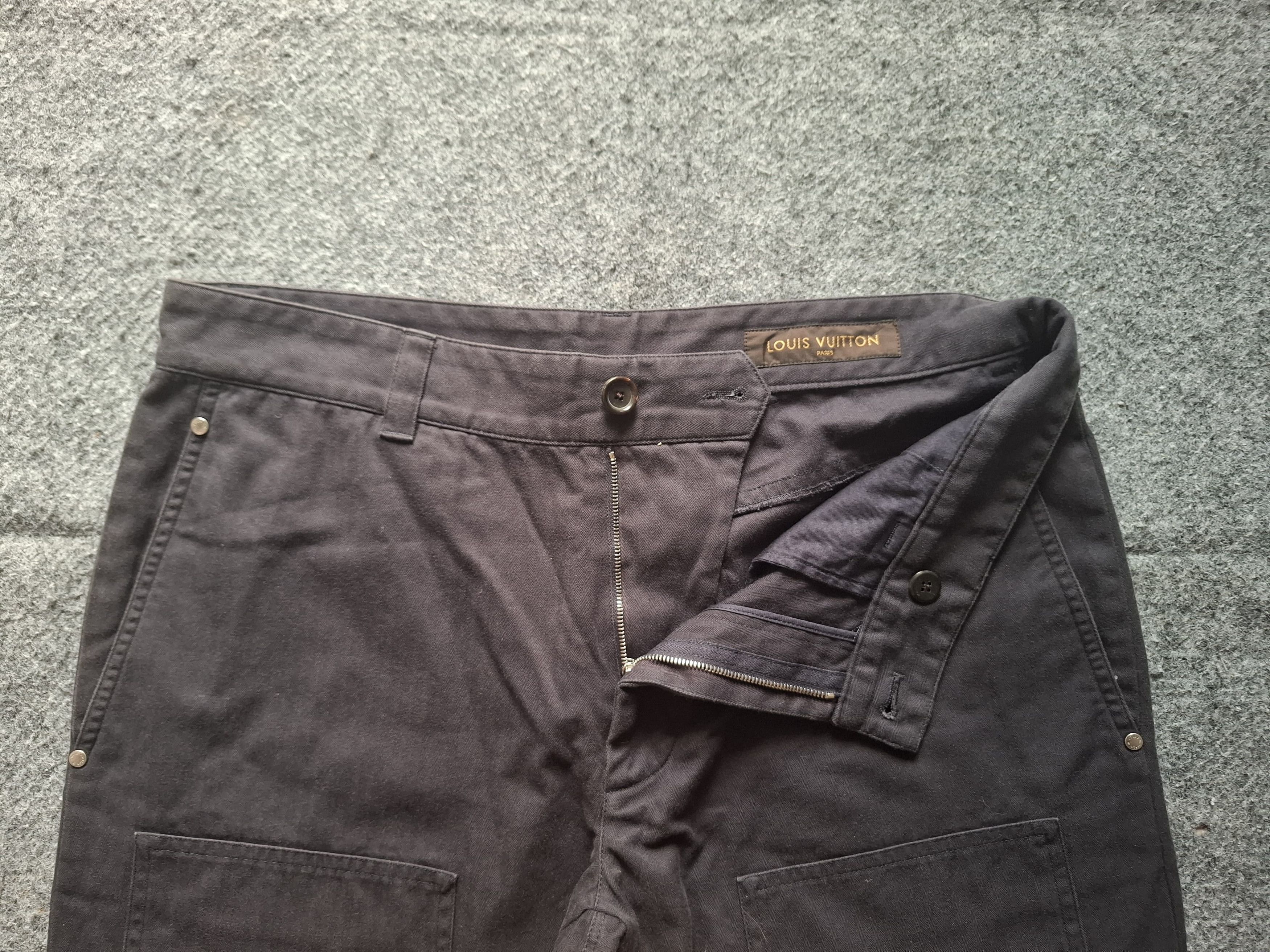 Louis Vuitton Louis Vuitton double knee trousher pants Size US 32 / EU 48 - 3 Thumbnail