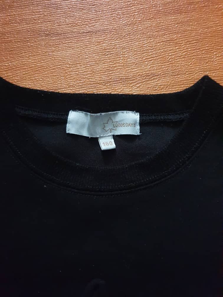 Japanese Brand Logos black colour sweatshirt Size US XS / EU 42 / 0 - 2 Thumbnail