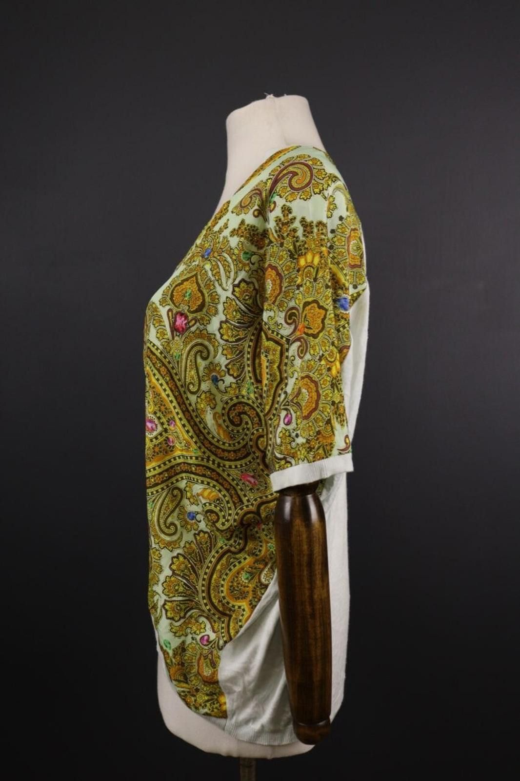 Ted Baker Ted Baker Multicolor Jacquard Paisley Knit Sweater Size 0 Size XS / US 0-2 / IT 36-38 - 5 Thumbnail