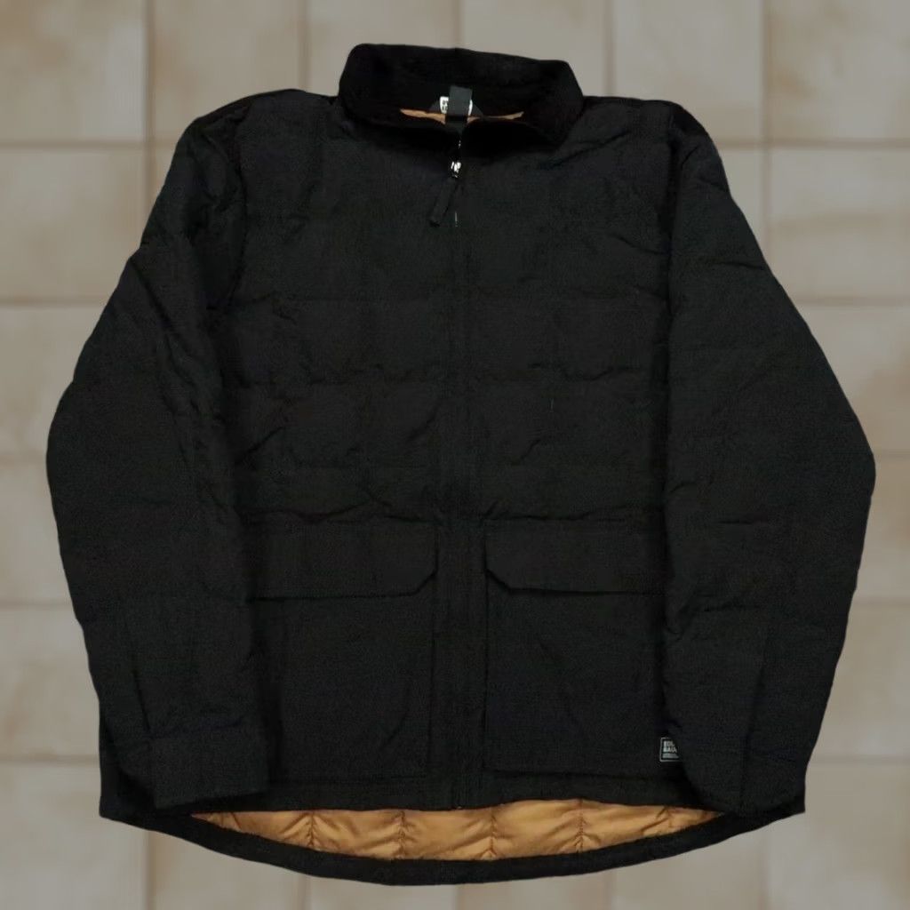 Eddie Bauer Eddie Bauer Jacket Mens XL Black Men EB650 Down Corduroy Collar Quilt Lined Size US XL / EU 56 / 4 - 1 Thumbnail