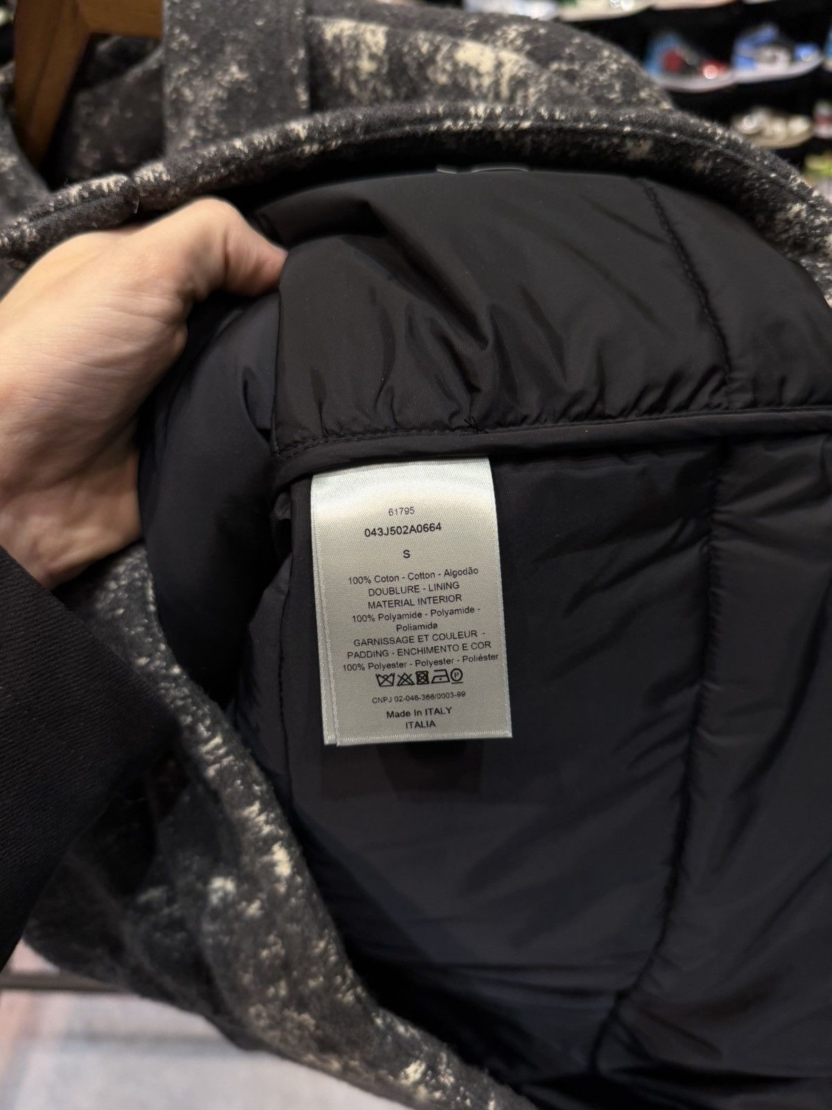 Dior Dior Grey Snowflake Logo Puffer Jacket Size Small $2050 Size US S / EU 44-46 / 1 - 13 Thumbnail
