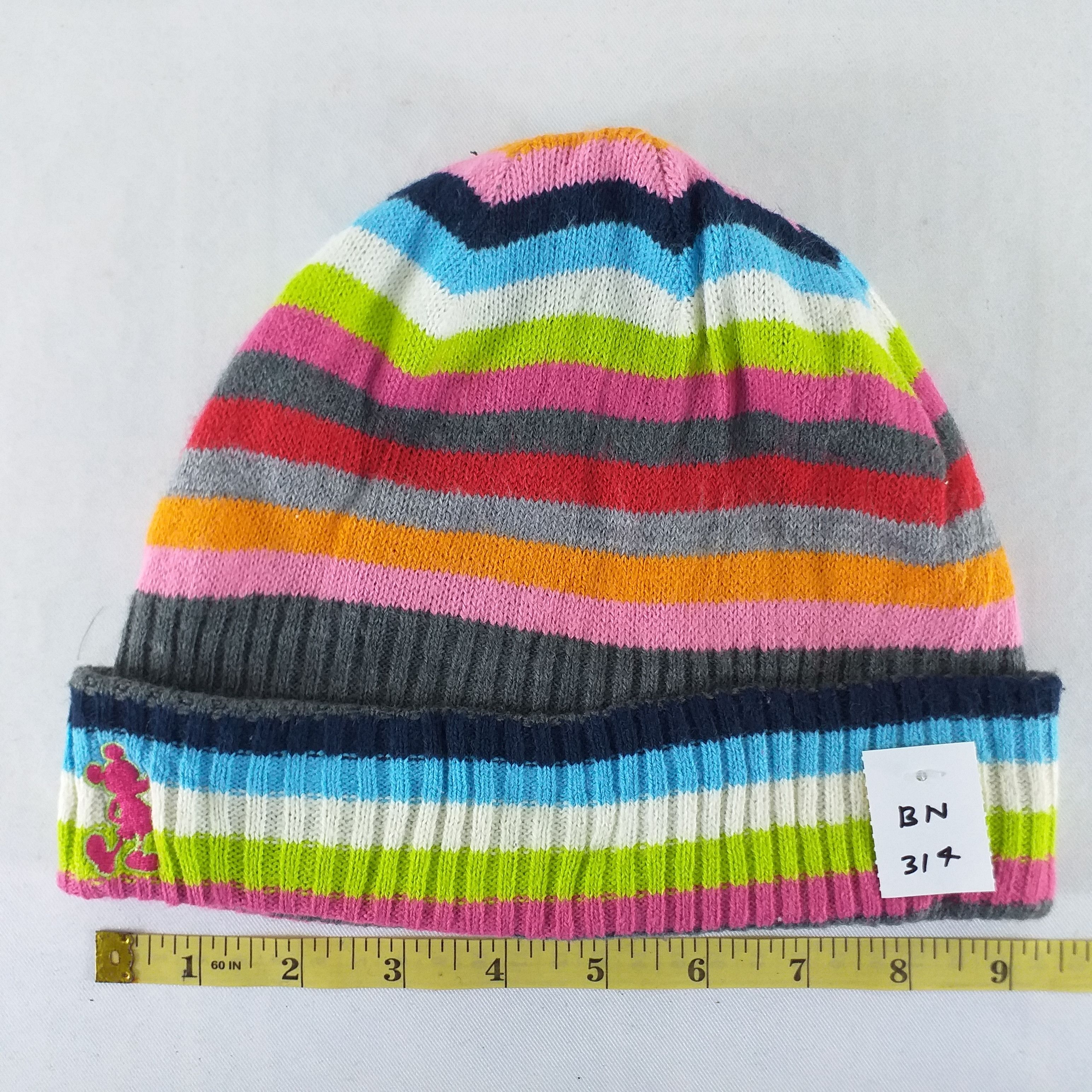 Disney Mickey Mouse Embroidery Snow Cap Hat Beanie -BN314 Size ONE SIZE - 4 Thumbnail