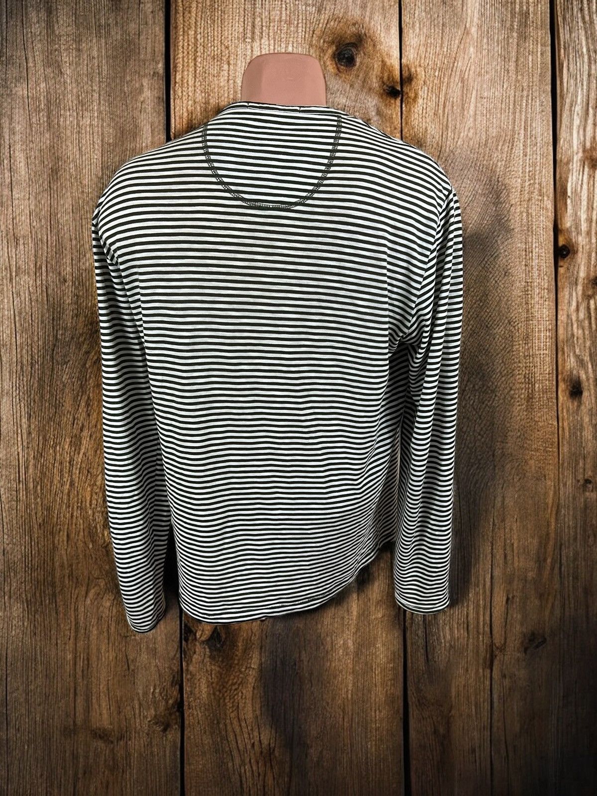 DRYKORN Drykorn Yoshi long sleeve striped t-shirt size L Size US L / EU 52-54 / 3 - 3 Thumbnail