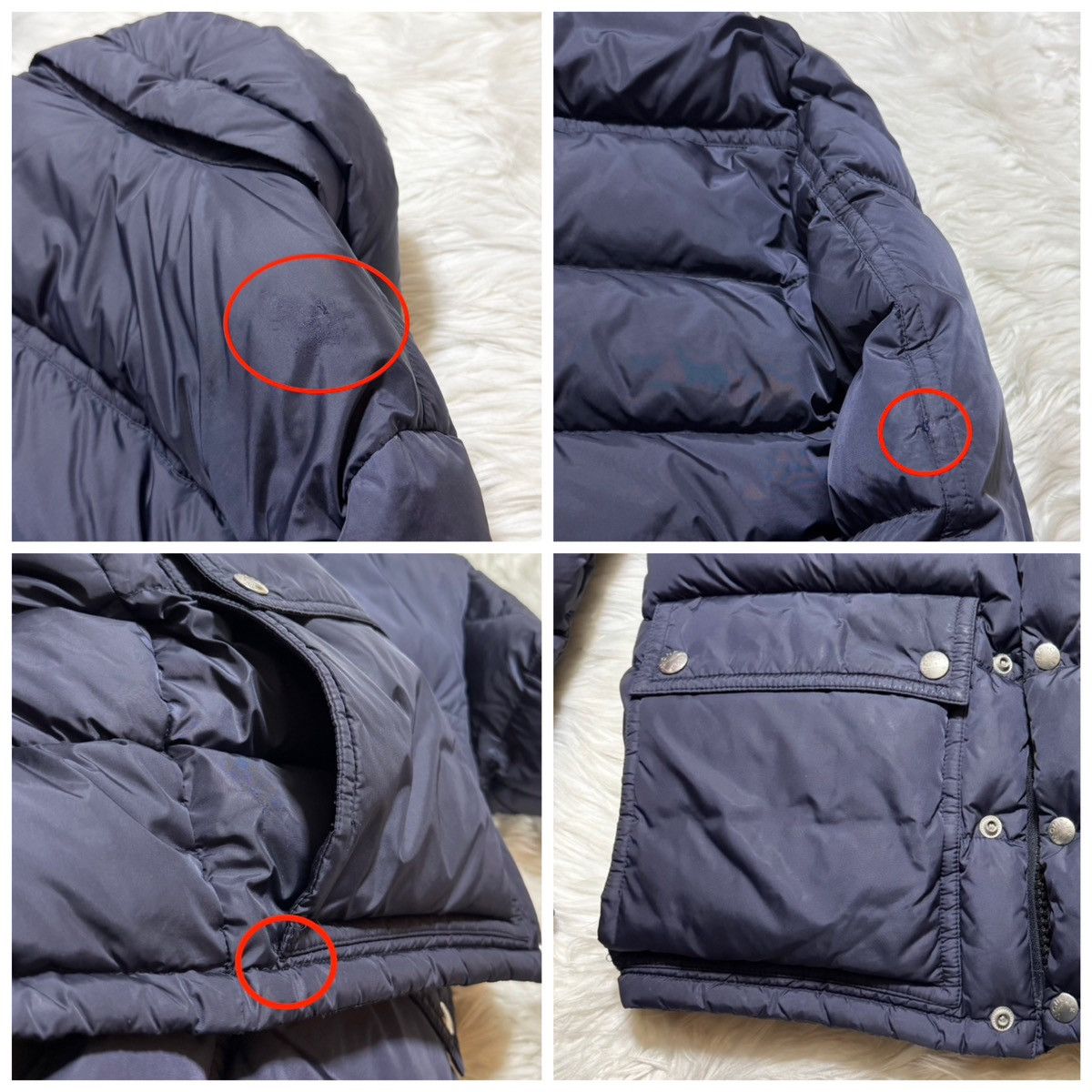 Moncler Authentic Moncler BREL Puffer Down Jacket 0 Dark Navy Size US XS / EU 42 / 0 - 21 Thumbnail