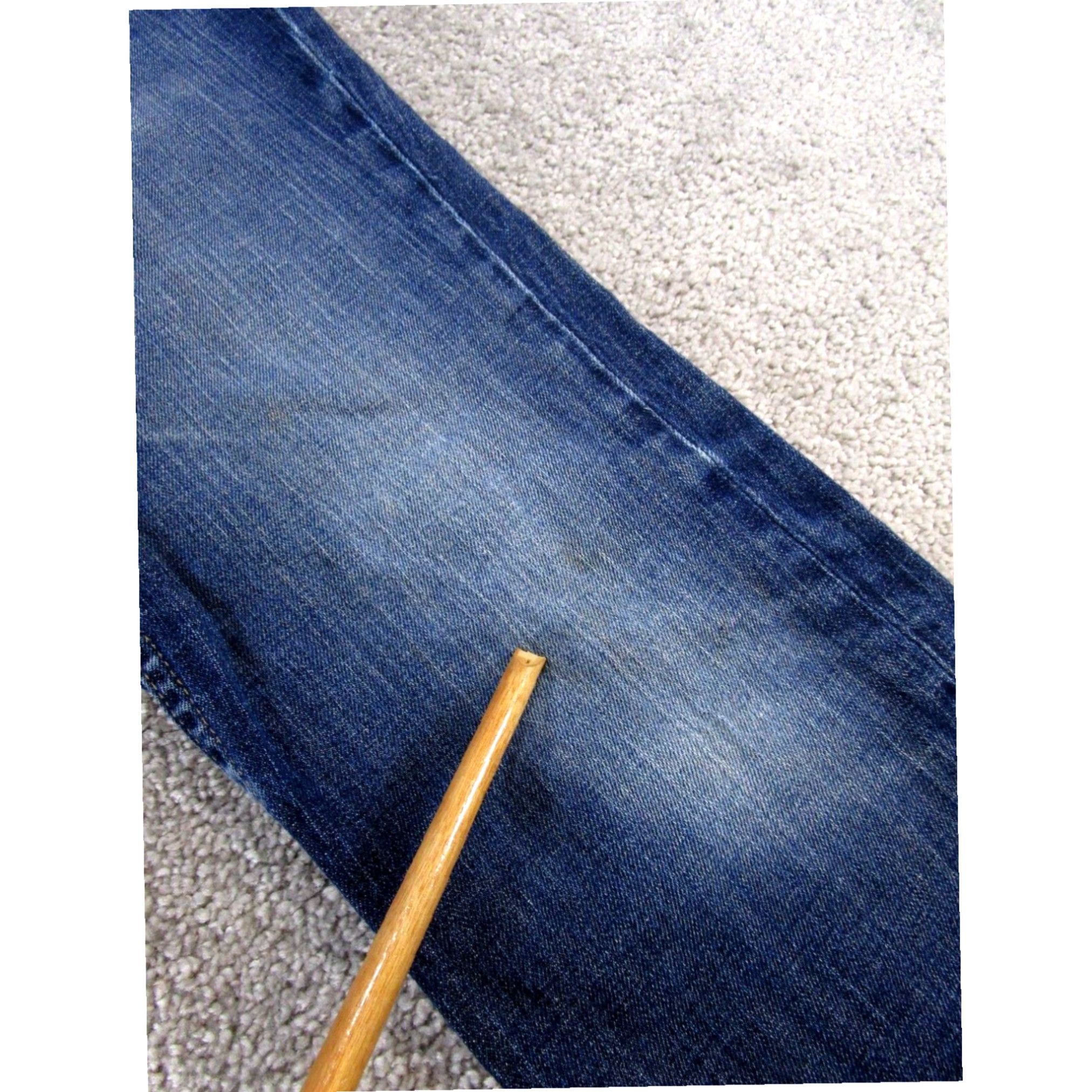 Bonobos Bonobos Mens Tailored Fit Jeans Dark Wash Ripped 32X30 Size US 32 / EU 48 - 2 Thumbnail