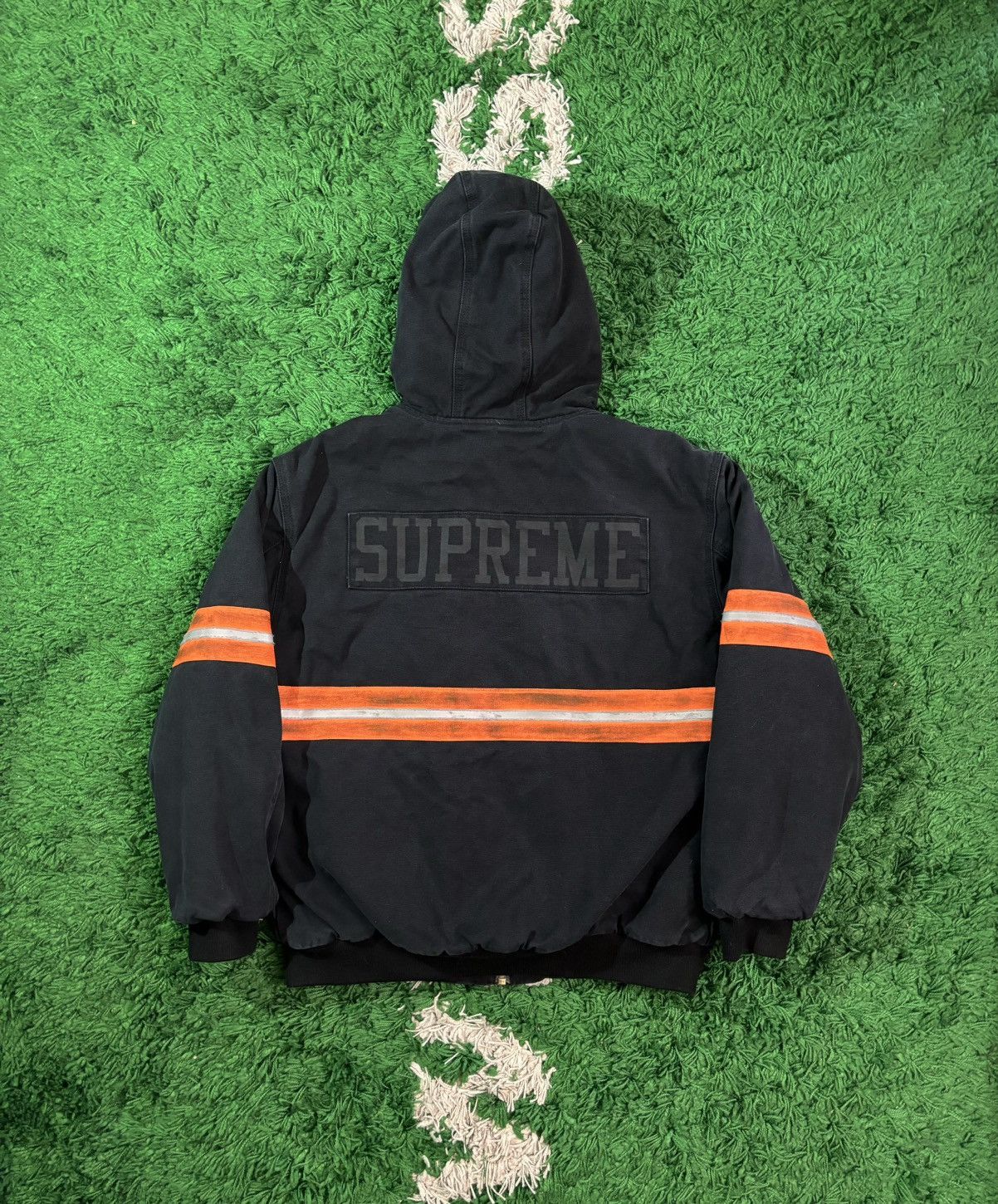 Supreme 40 Acres Malcolm X Varsity Jacket (SS25) - $588