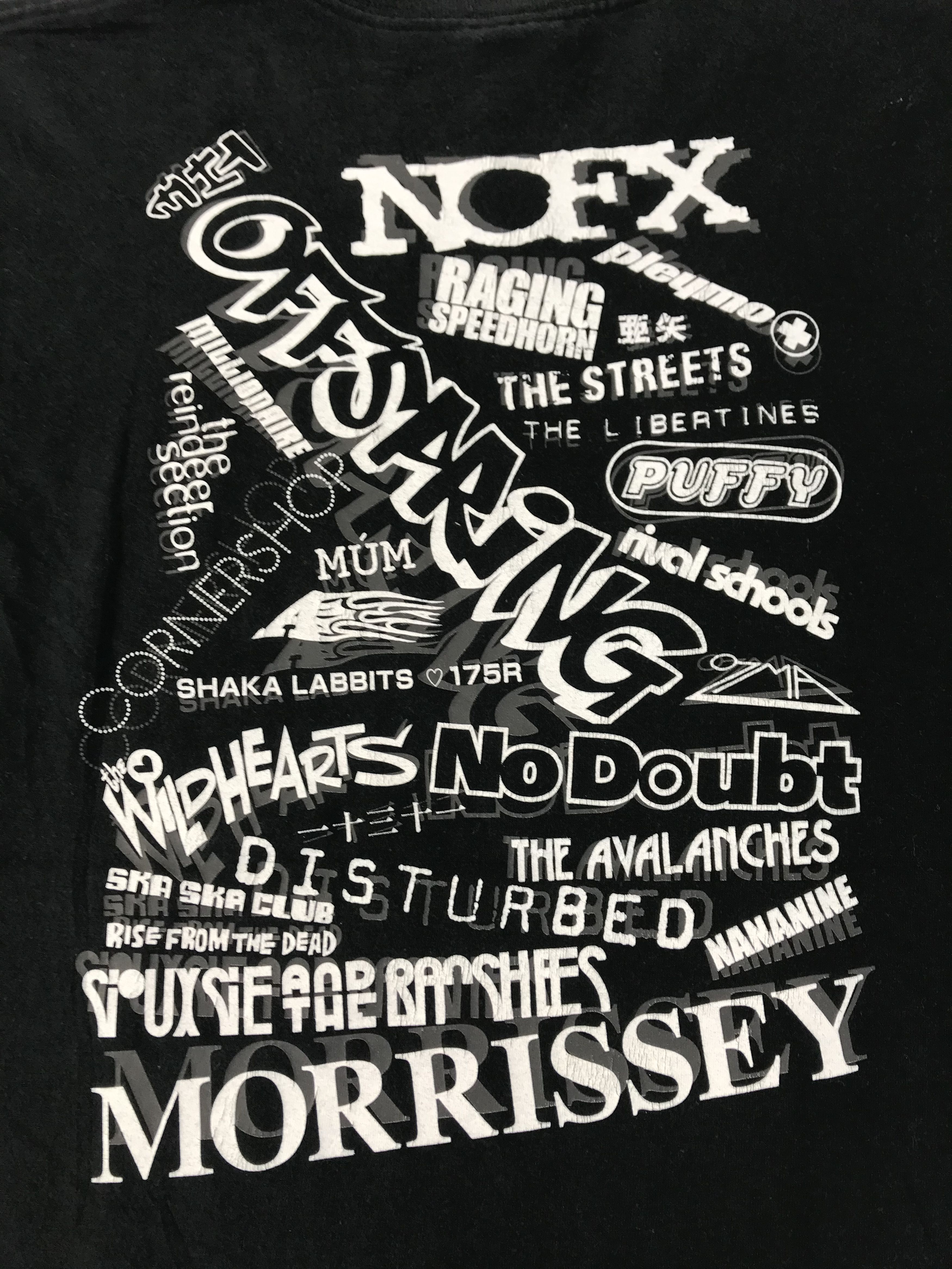 Band Tees Y2K Summer Sonic Band List Britpop Tour 2000 Printed Tee Size US XL / EU 56 / 4 - 6 Thumbnail