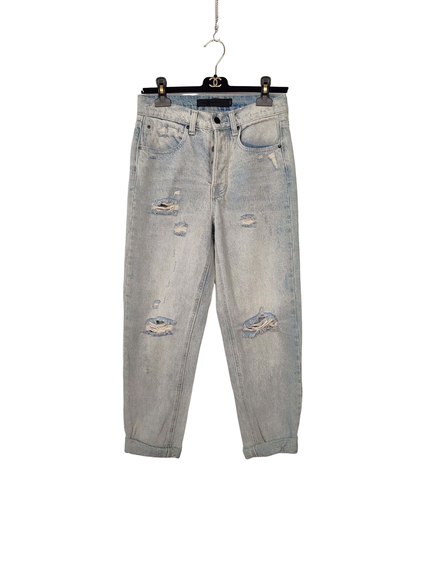 Alexander Wang Alexander Wang Distressed Jeans Size 25 Size 25" / US 0 / IT 36 - 1 Thumbnail