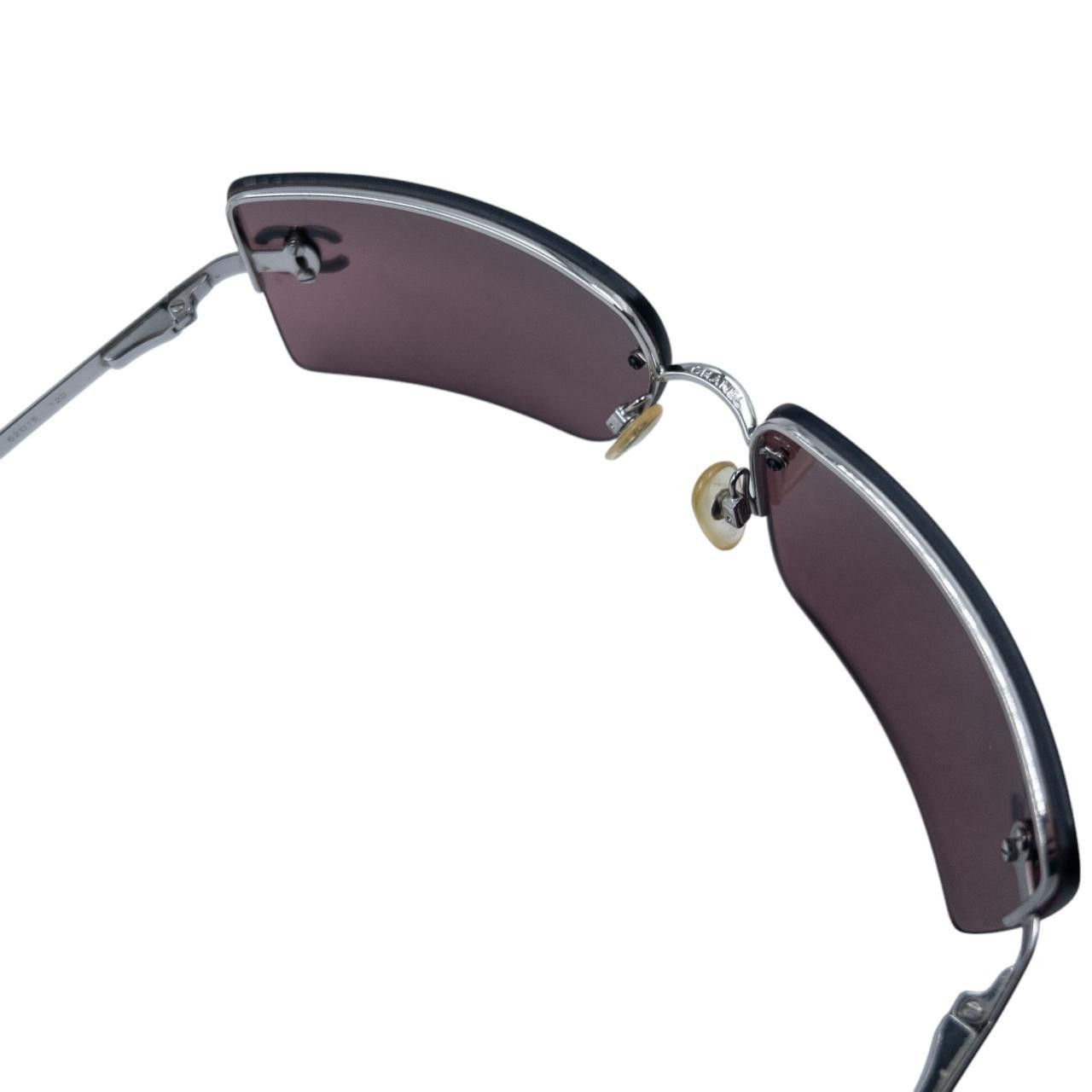 Chanel Vintage Chanel Rimless Diamonte Sunglasses Size ONE SIZE - 5 Thumbnail