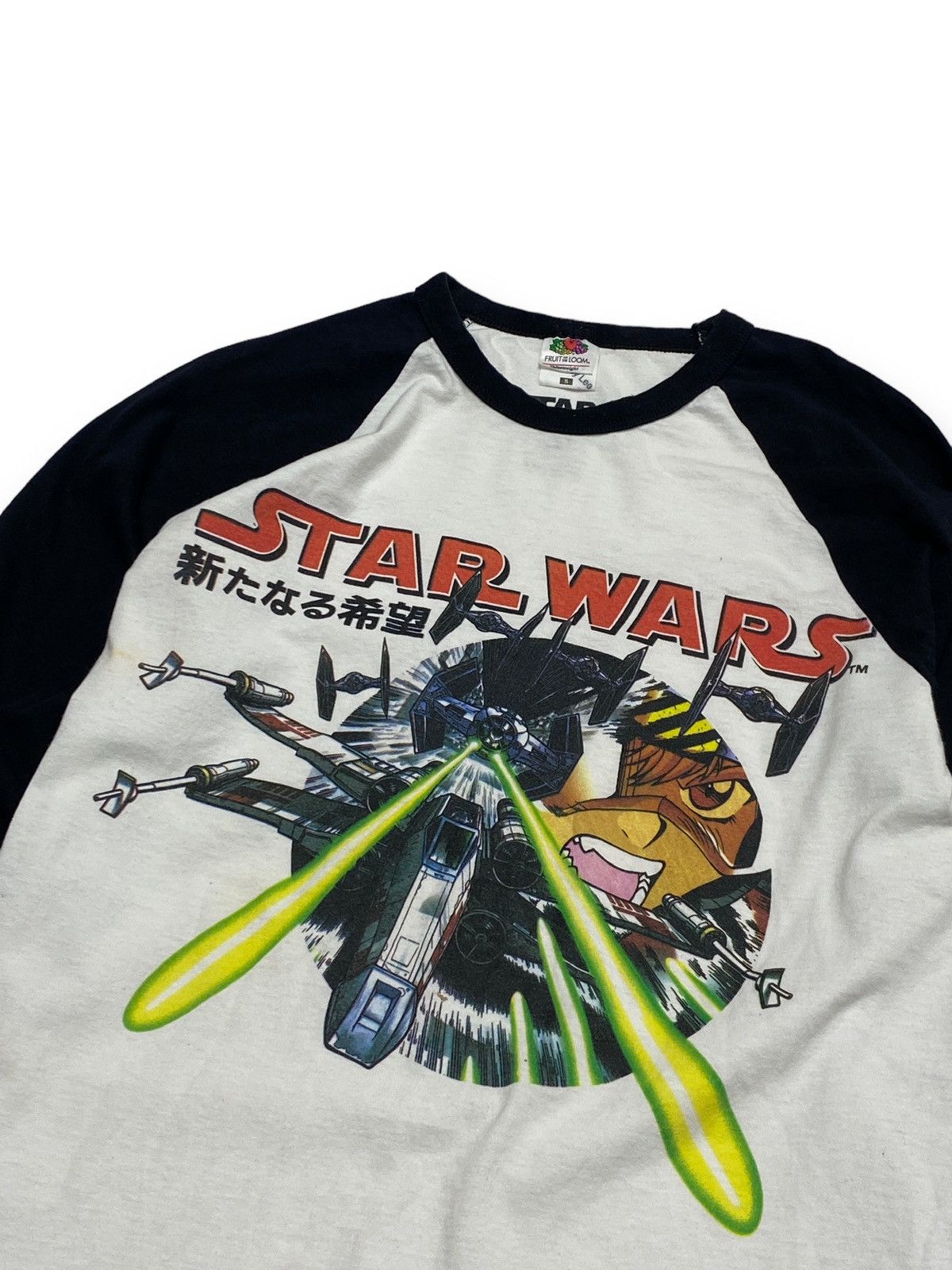 Other Vintage STAR WARS Big Logo Graphic Long Sleeve Size US S / EU 44-46 / 1 - 2 Thumbnail