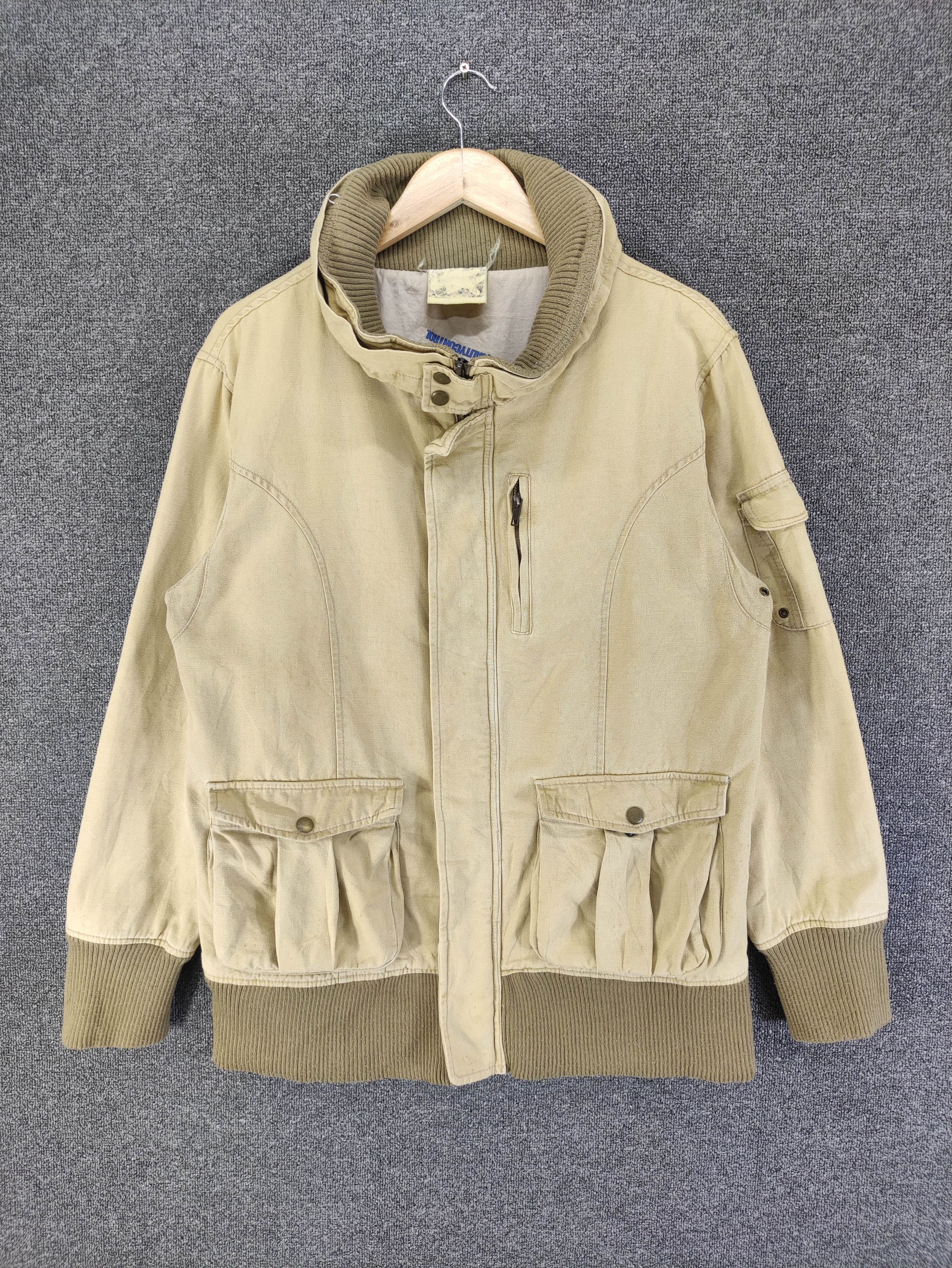 Japanese Brand Vintage Japanese Brand Bomber Style Jacket Zipper Size M / US 6-8 / IT 42-44 - 1 Thumbnail