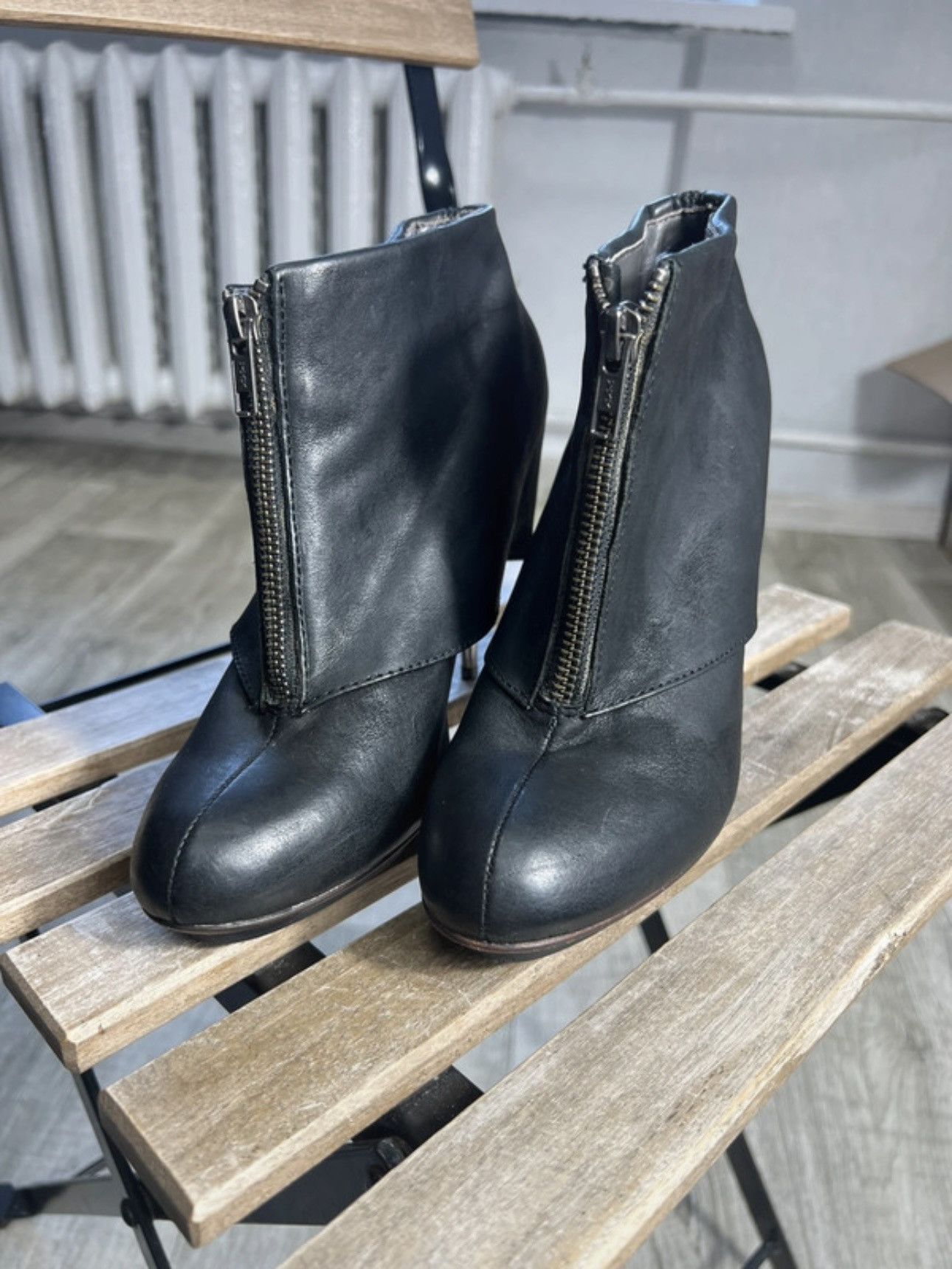UNITED NUDE Rare UNITED NUDE Heels Avant Garde Like Ann Demeulemeester Size US 7 / IT 37 - 8 Thumbnail