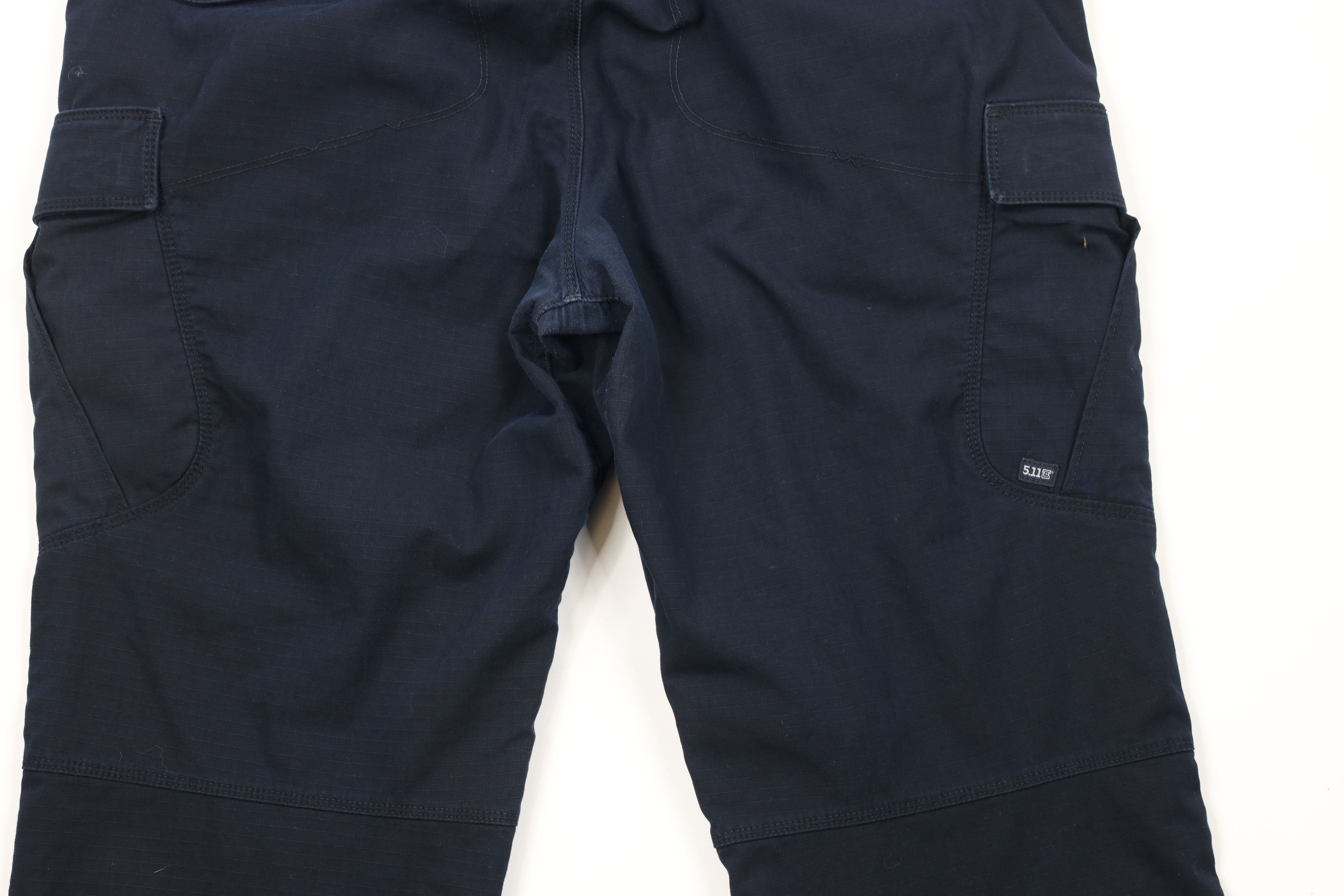 Vintage 5.11 Tactical Series Uniform Wide Leg Cargo Pants Blue Size 38" / US 16 / IT 52 - 9 Thumbnail
