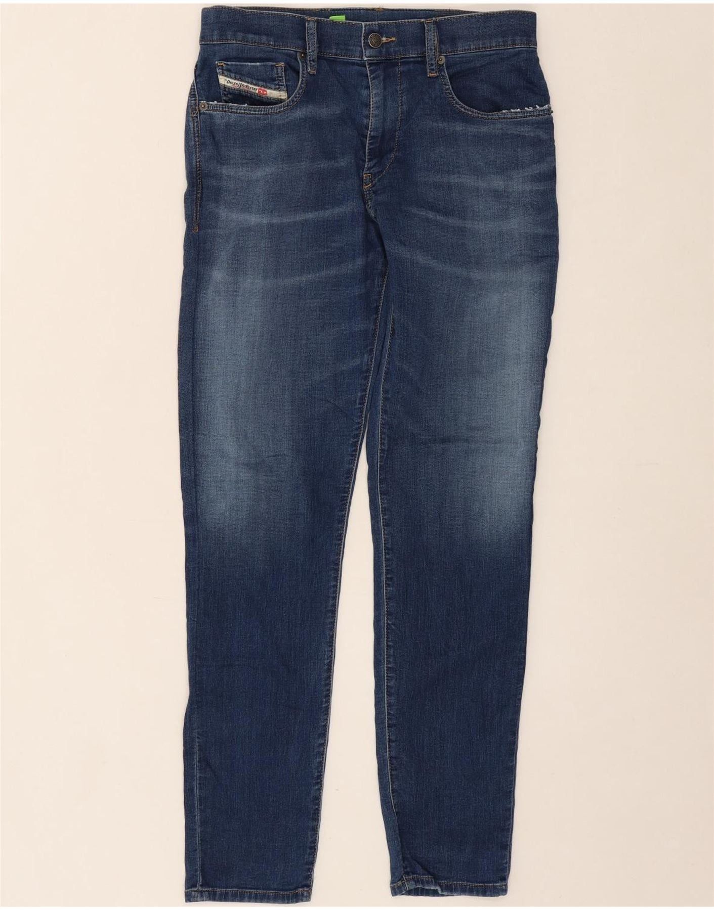 Diesel Womens Slim Jeans W30 L31 Blue Cotton Size 42" / US 20 - 1 Thumbnail