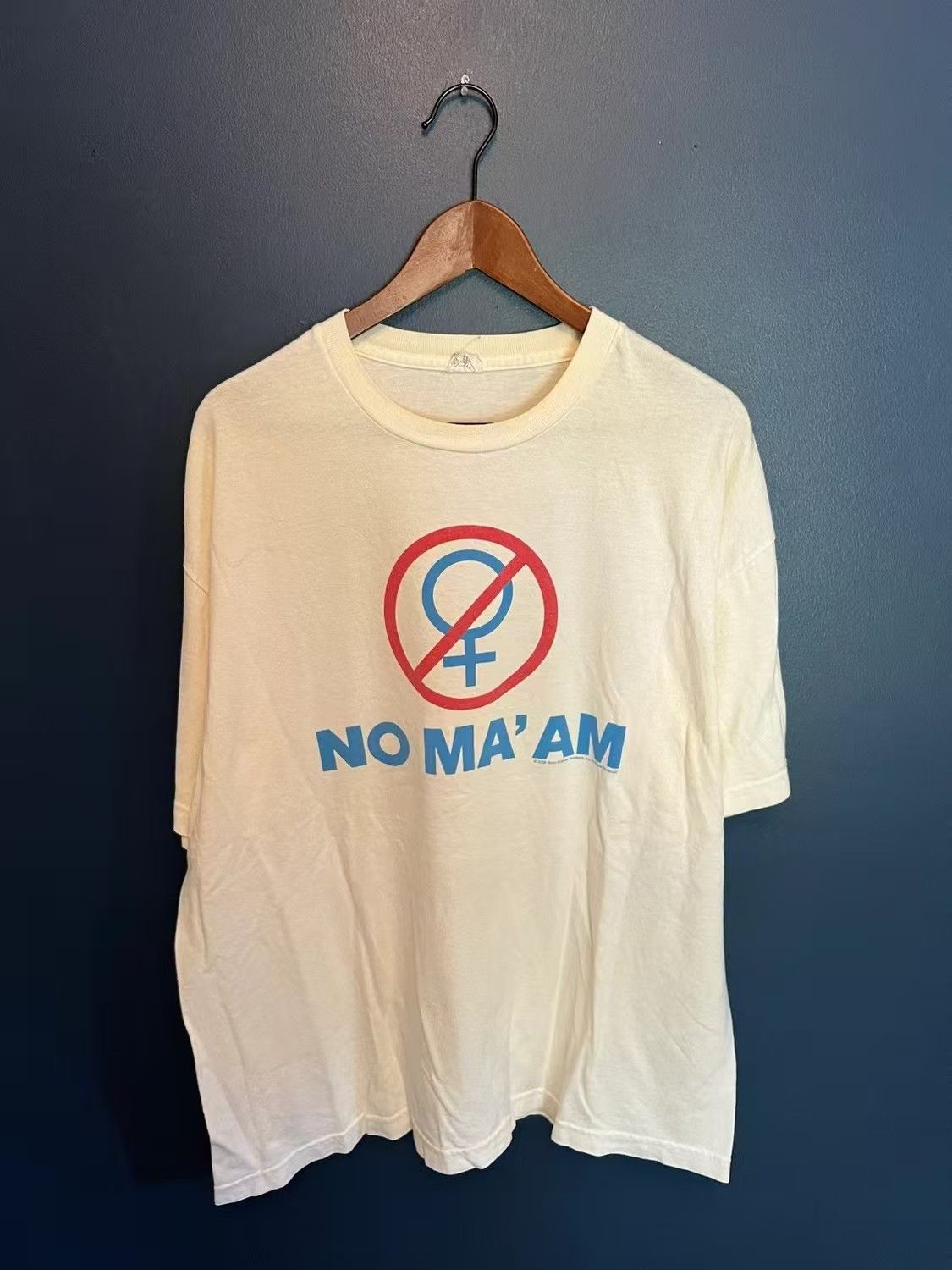 Vintage White Vintage Letter-Print Cotton T-Shirt Size US M / EU 48-50 / 2 - 1 Thumbnail