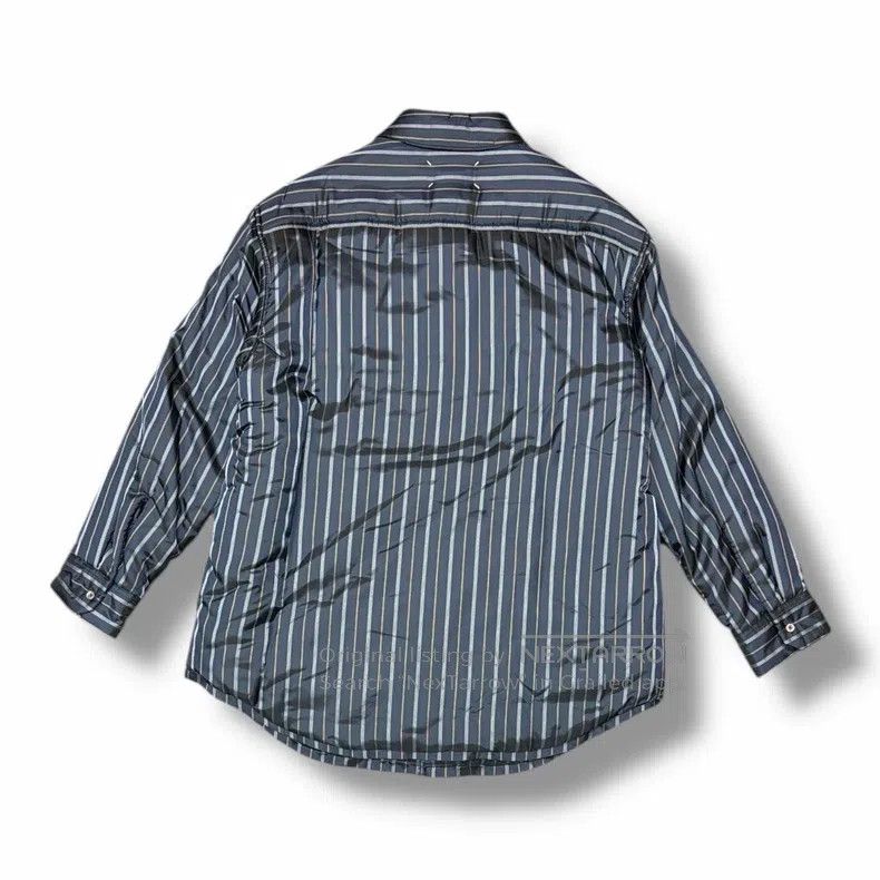Maison Margiela Maison Margiela 23AW striped cotton long-sleeved shirt jac Size US XXS / EU 40 - 2 Thumbnail