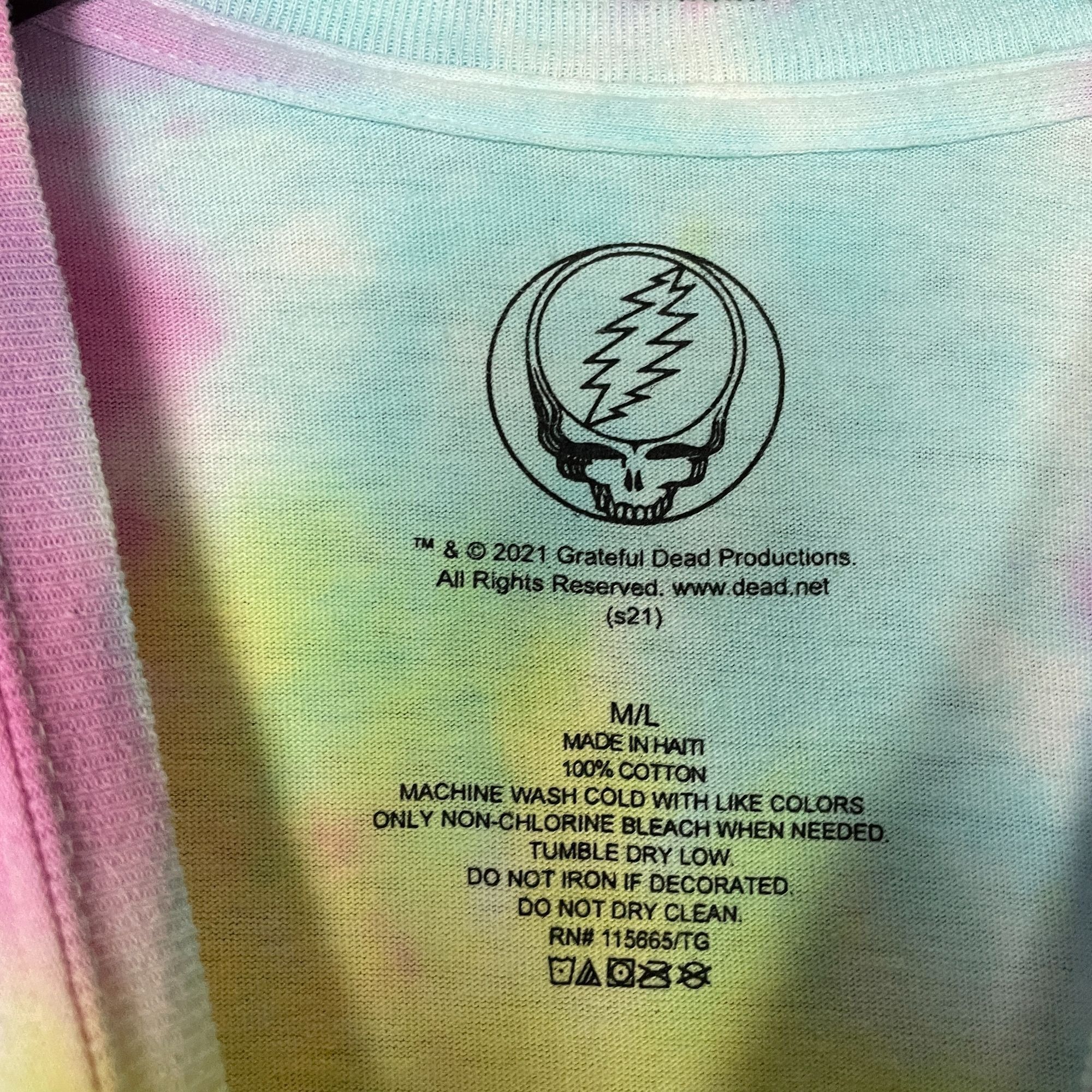 Grateful Dead Grateful Dead Rock Tie-Dye T-shirt size Large Size US L / EU 52-54 / 3 - 2 Thumbnail