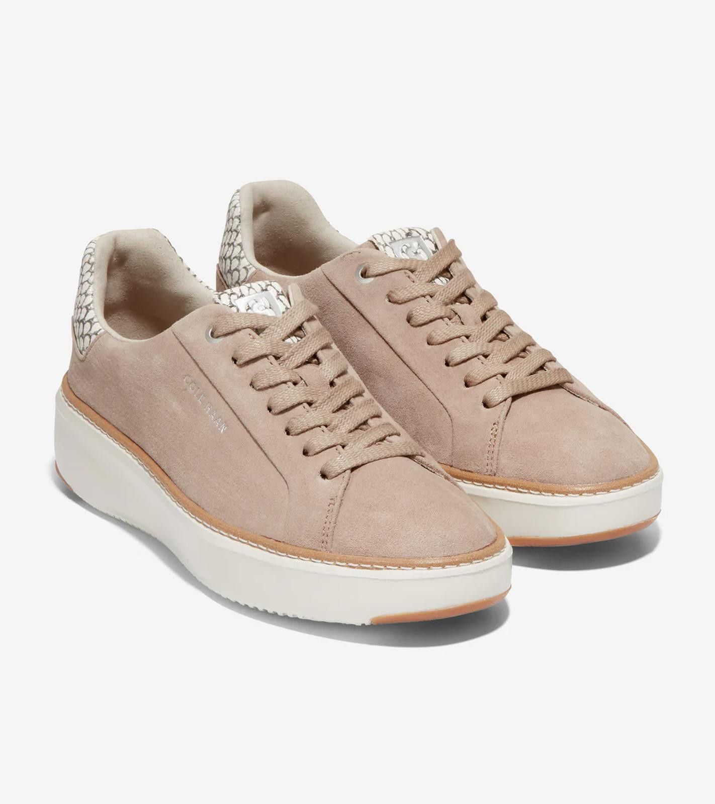 Cole Haan Cole Haan Women's GrandPrø Topspin Sneakers -Dune/Ivory - 8B Size US 8 / IT 38 - 1 Thumbnail